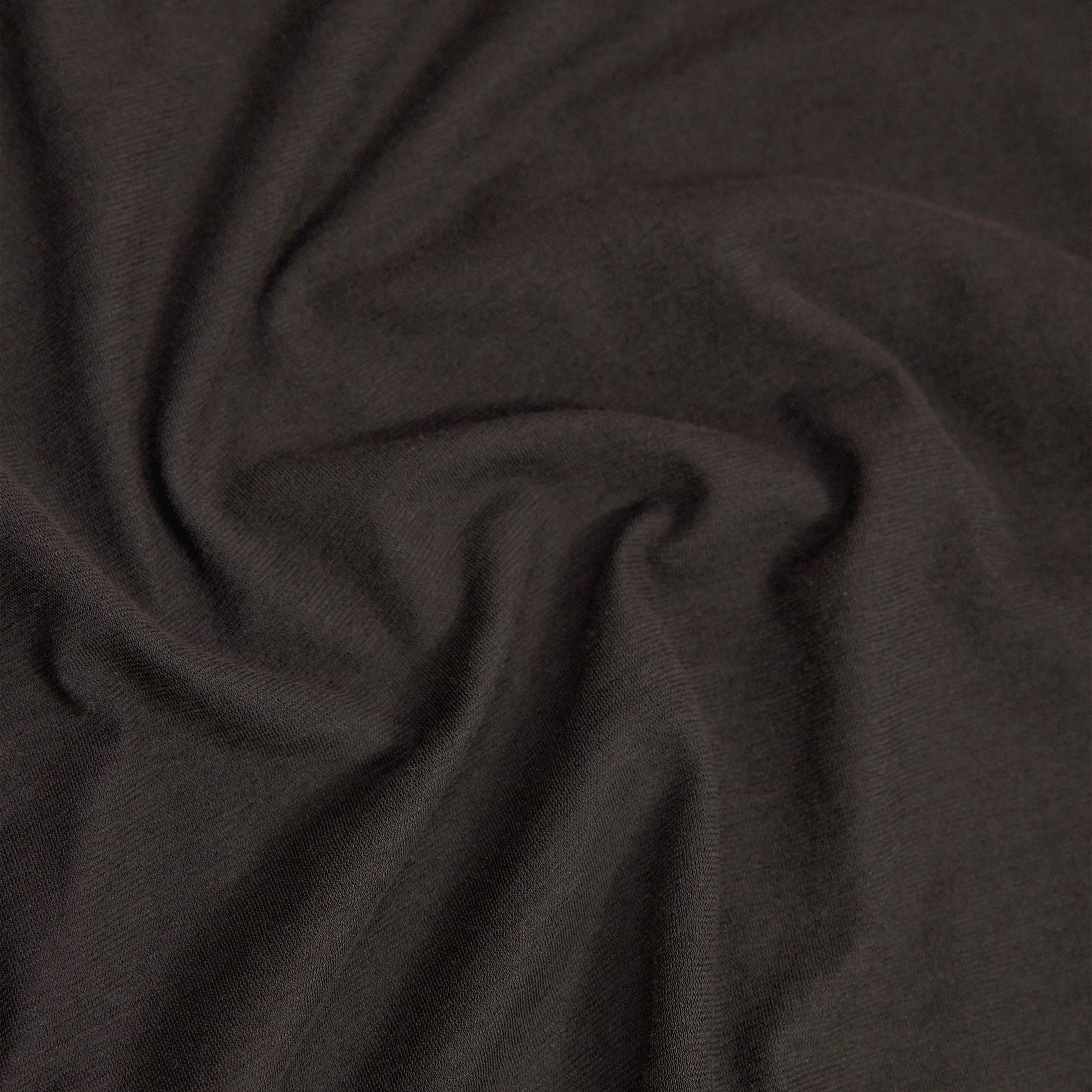 KUSIA - Casual cotton crepe T-shirt - women - brown - Materialbild (B2C)