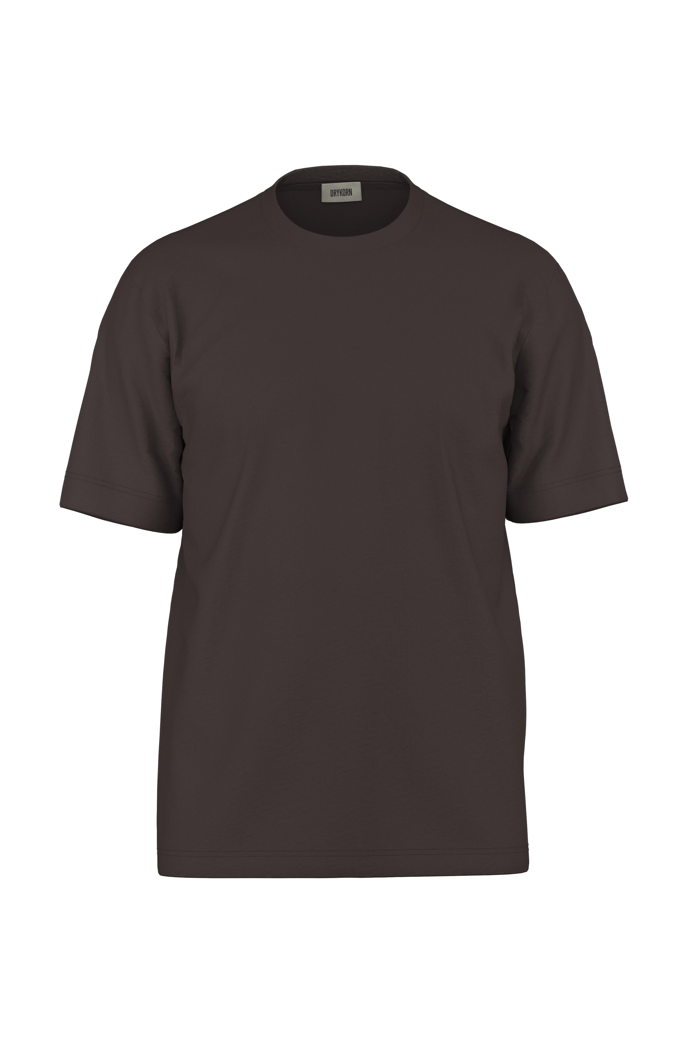 RAPHAEL - T-shirt in pure cotton - men - brown - Freisteller Frontansicht