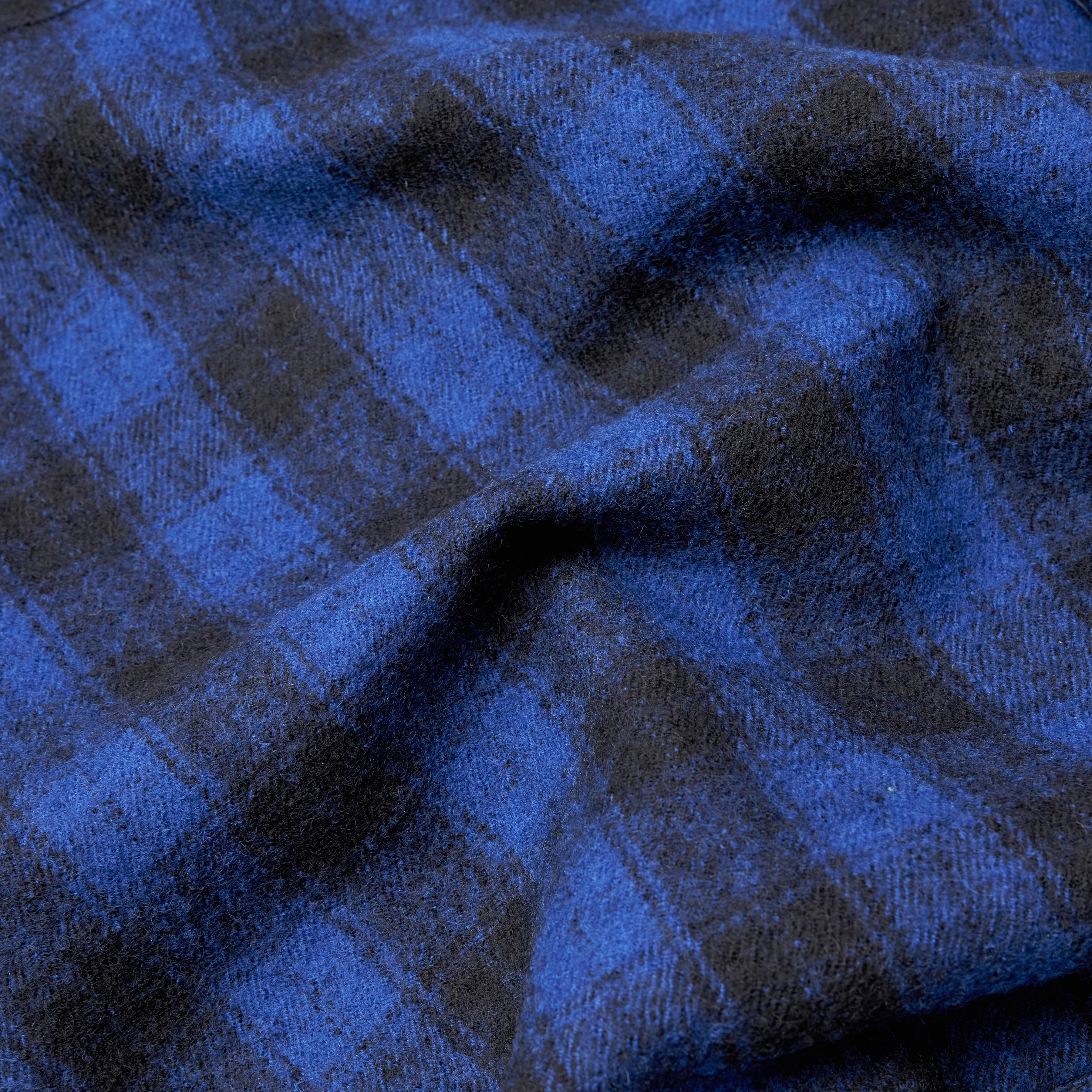 RIKKA_2 - Jacke in Schurwolle - Herren - blau - Materialbild (B2C)