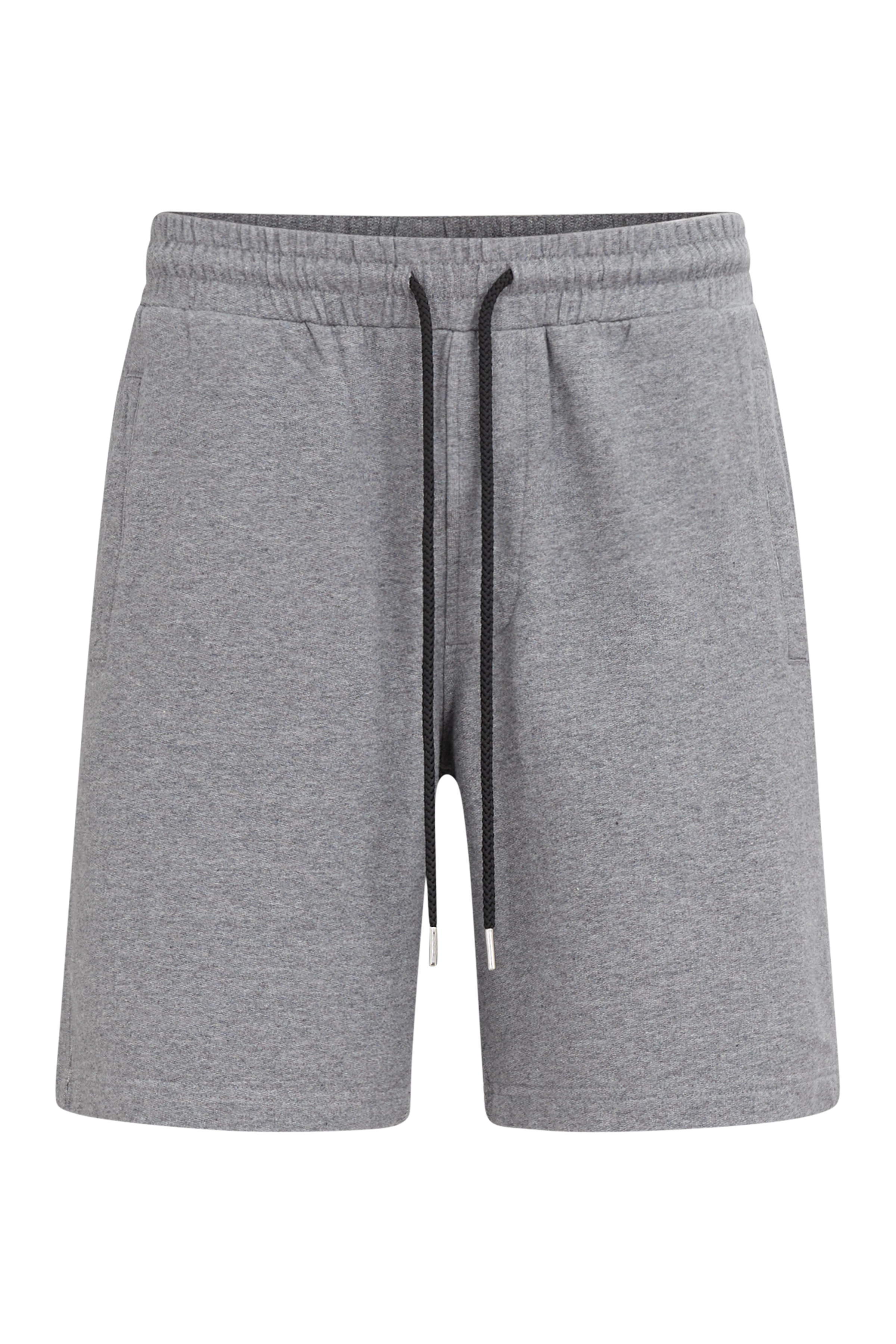 BRIKKO - Casual shorts in heavy cotton - men - grey - Freisteller Frontansicht