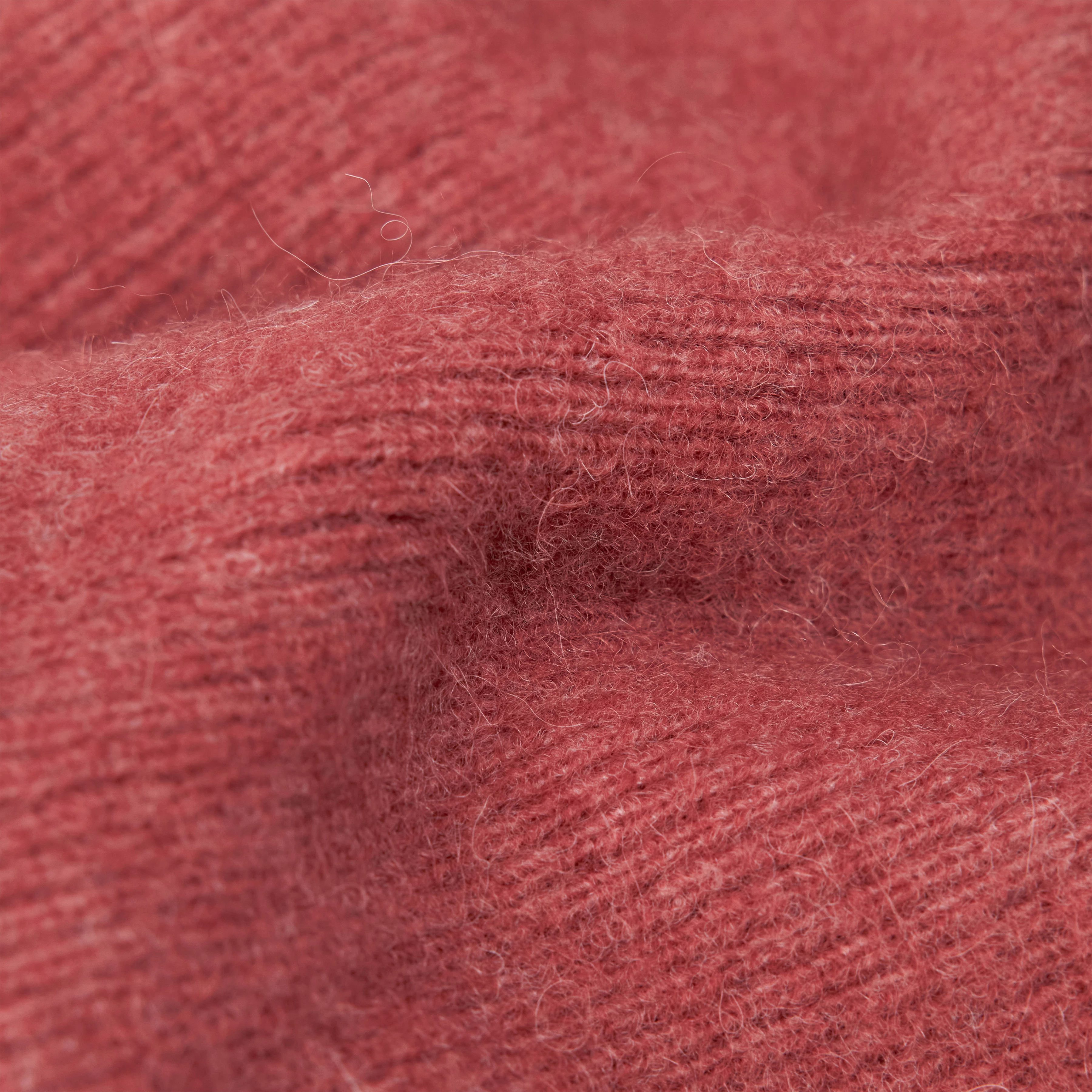 NEREA_2 - Beanie in alpaca blend - unisex - pink - Materialbild (B2C)