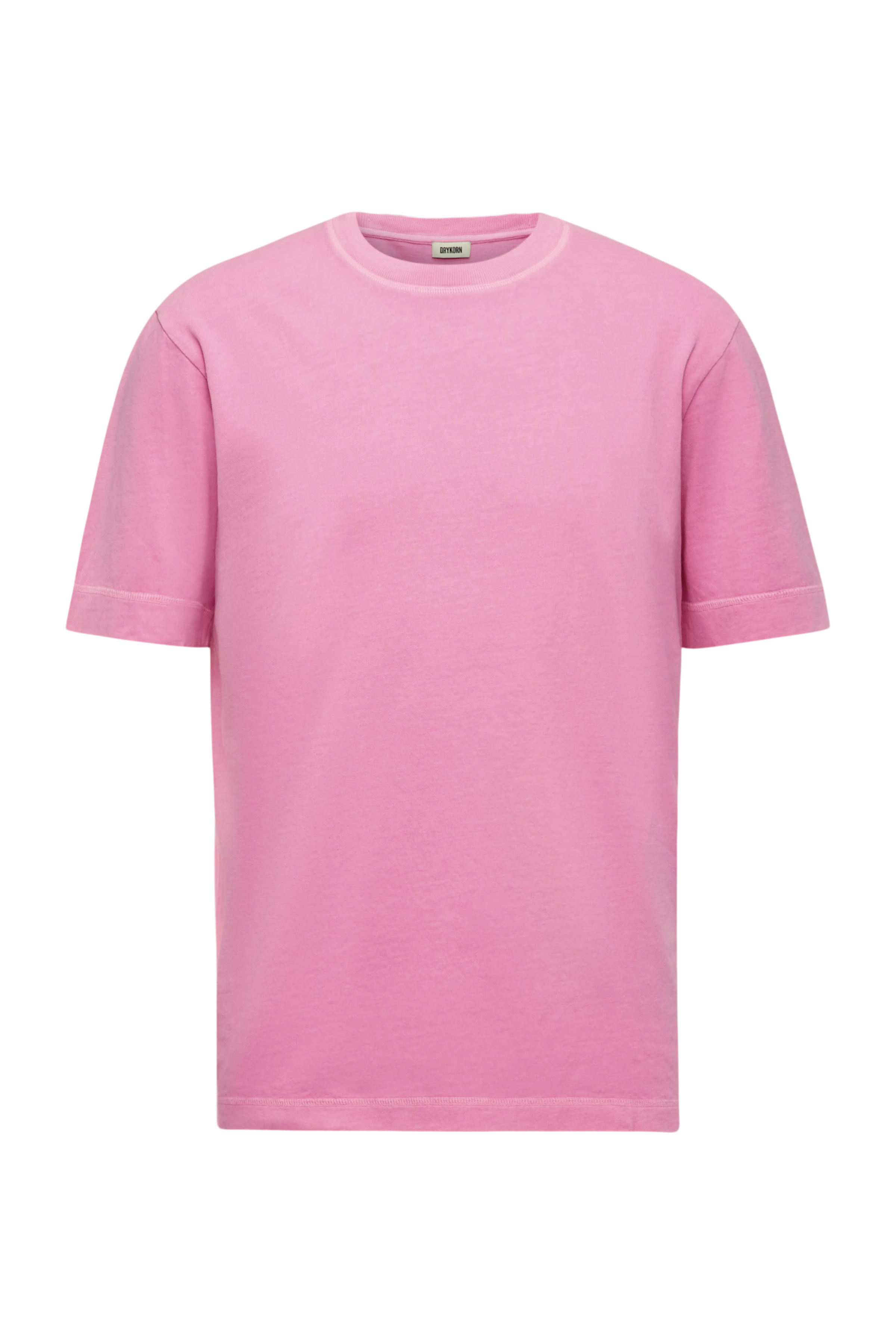 RAPHAEL - T-shirt in washed look - men - pink - Freisteller Frontansicht