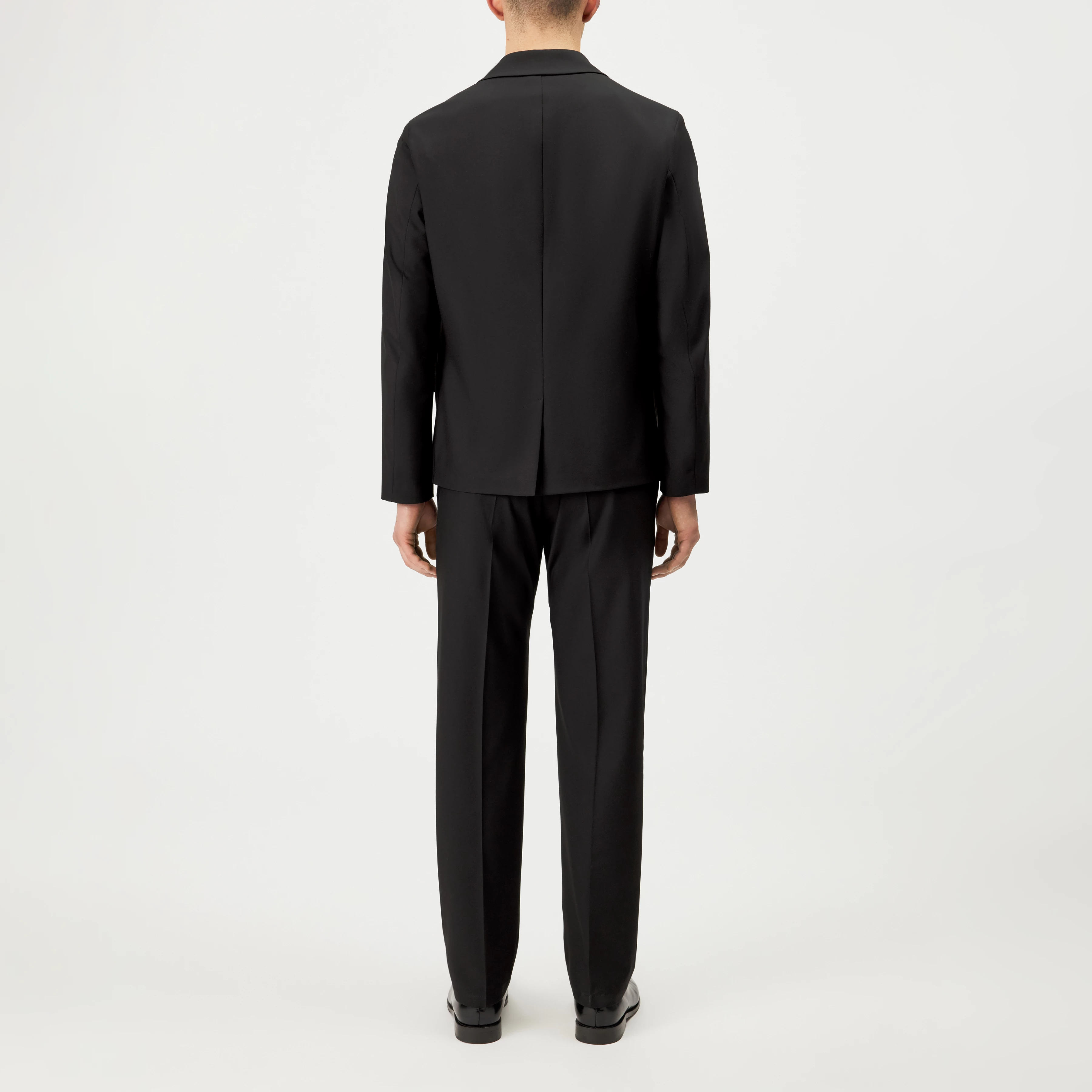 CORAY - Relaxed Fit Blazer in Wool Blend - men - black - Rückansicht