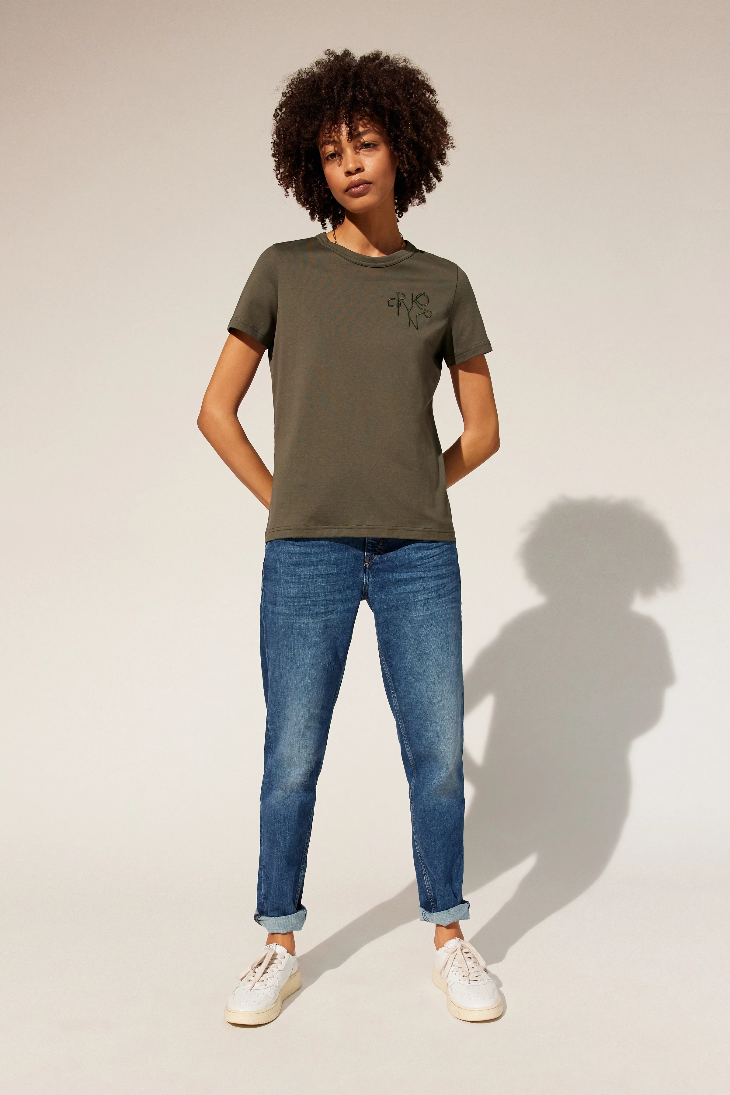 LIKE - null - dames - blauw - Ganzkörper-Frontansicht