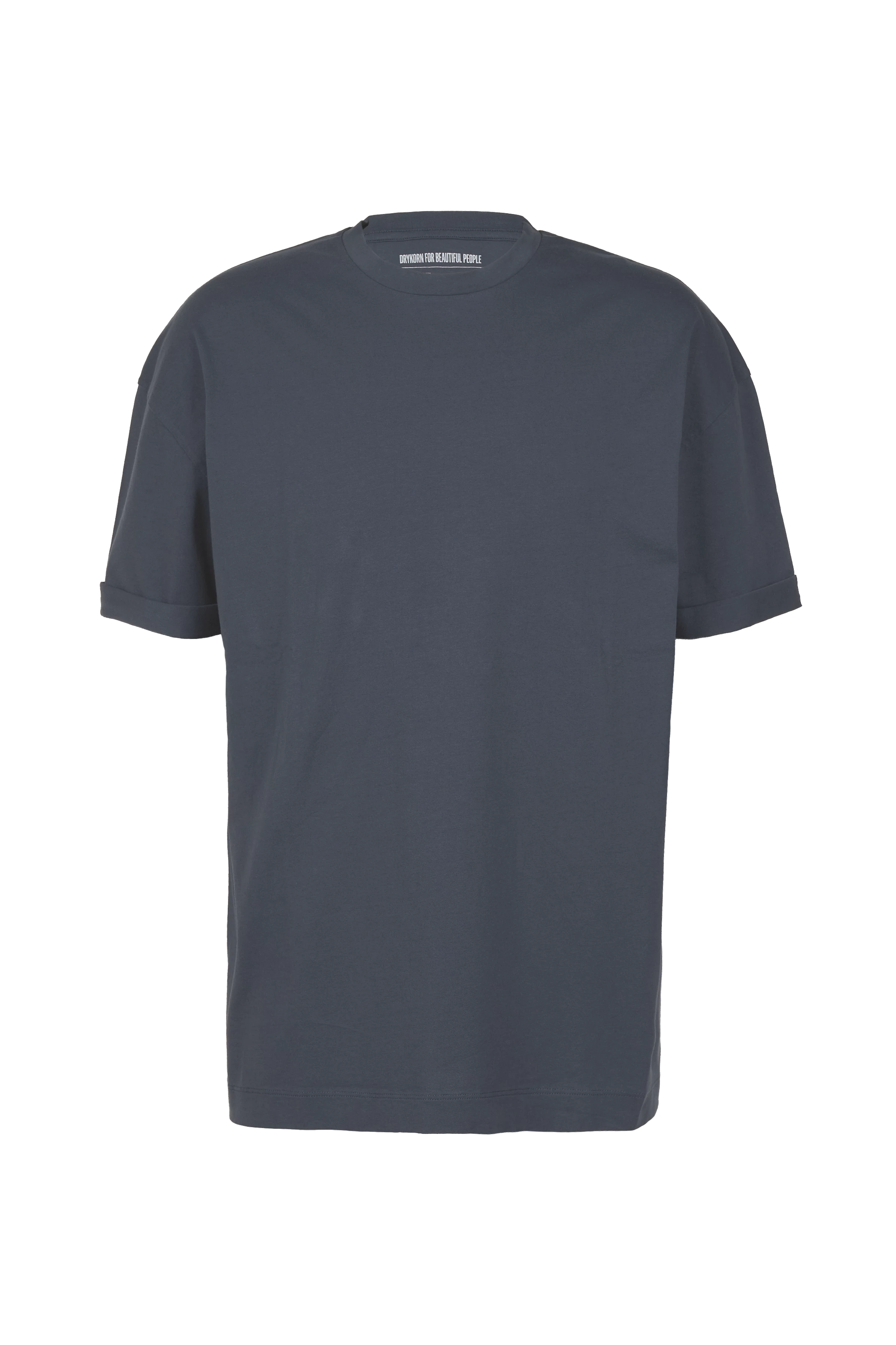 THILO - Relaxed-Fit T-Shirt in reiner Baumwolle - Herren - blau - Freisteller Frontansicht
