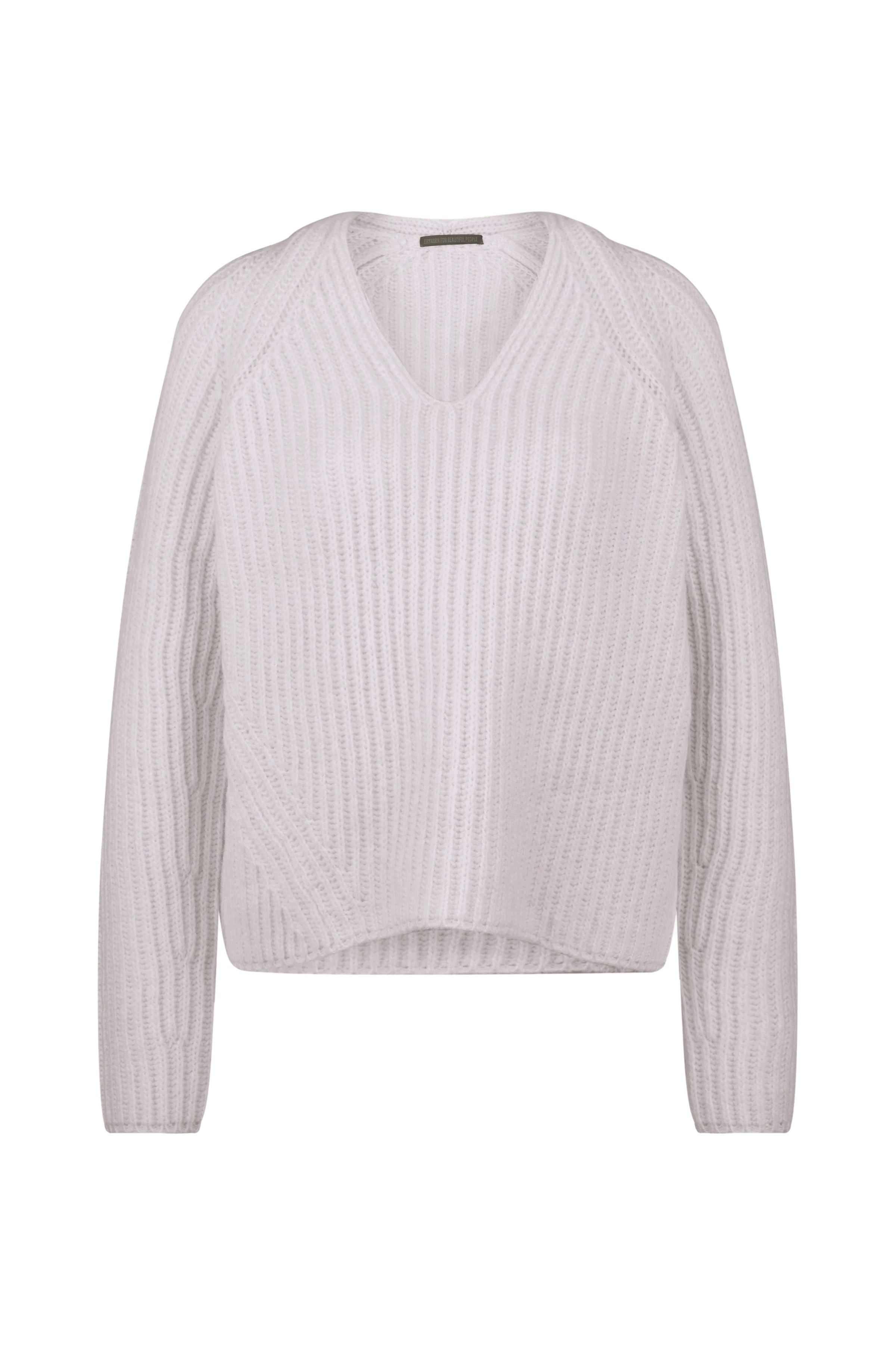 LYNETTE - alpaca-mix jumper - women - purple - Freisteller Frontansicht