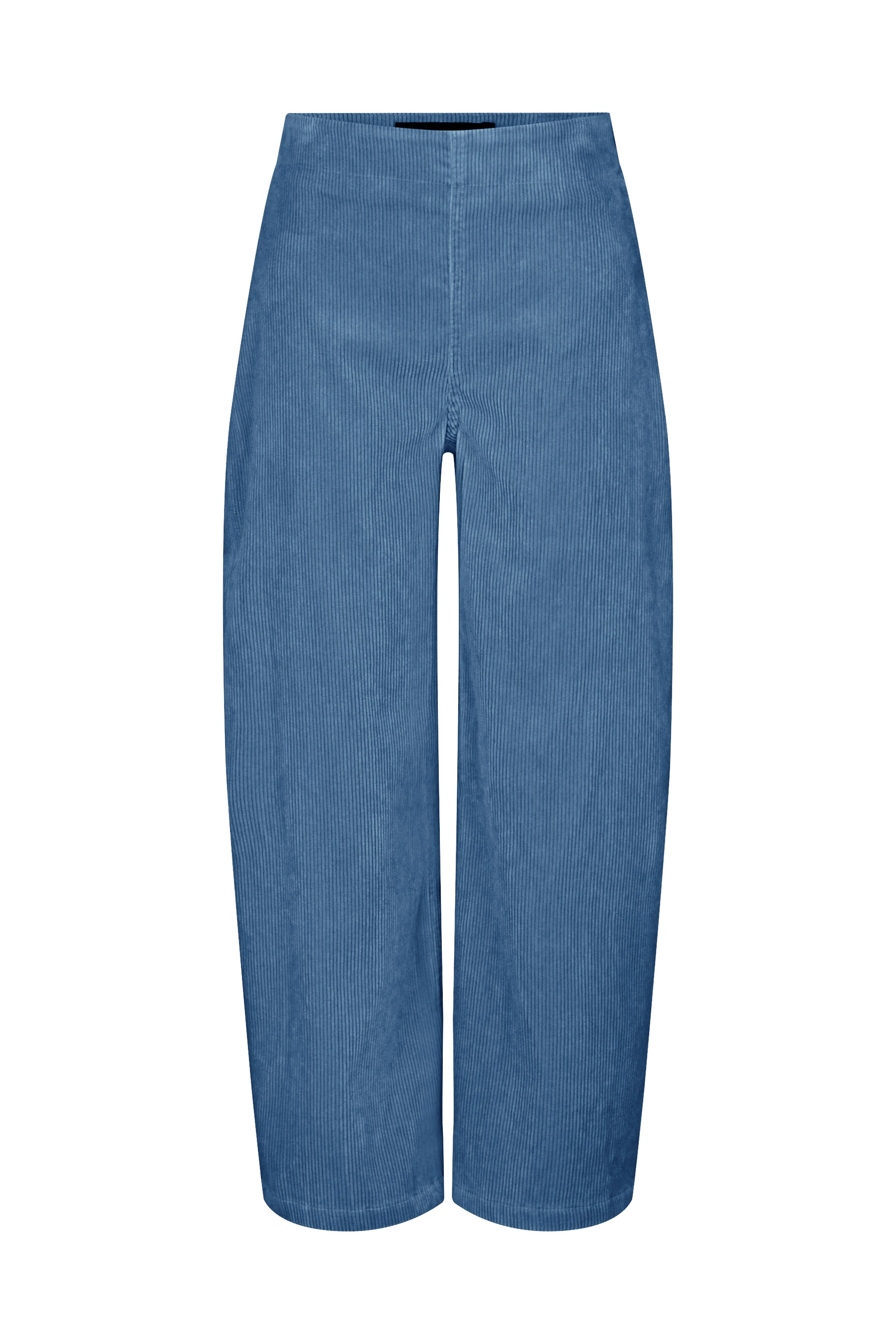 SEAL - corduroy broek met pijp - dames - blauw - Freisteller Frontansicht