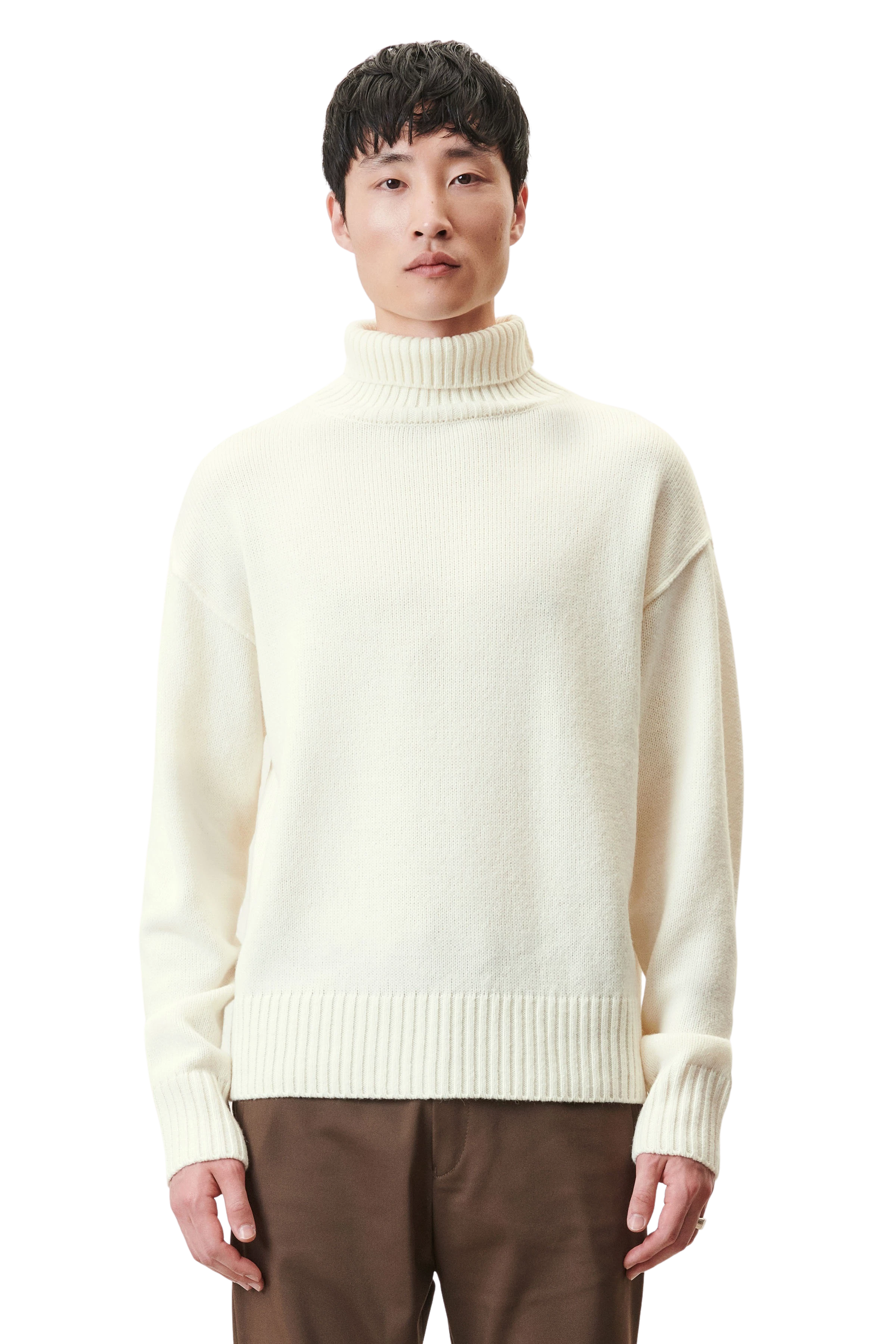 Oversize Pullover Oversize Rollkragen Herren Oversize