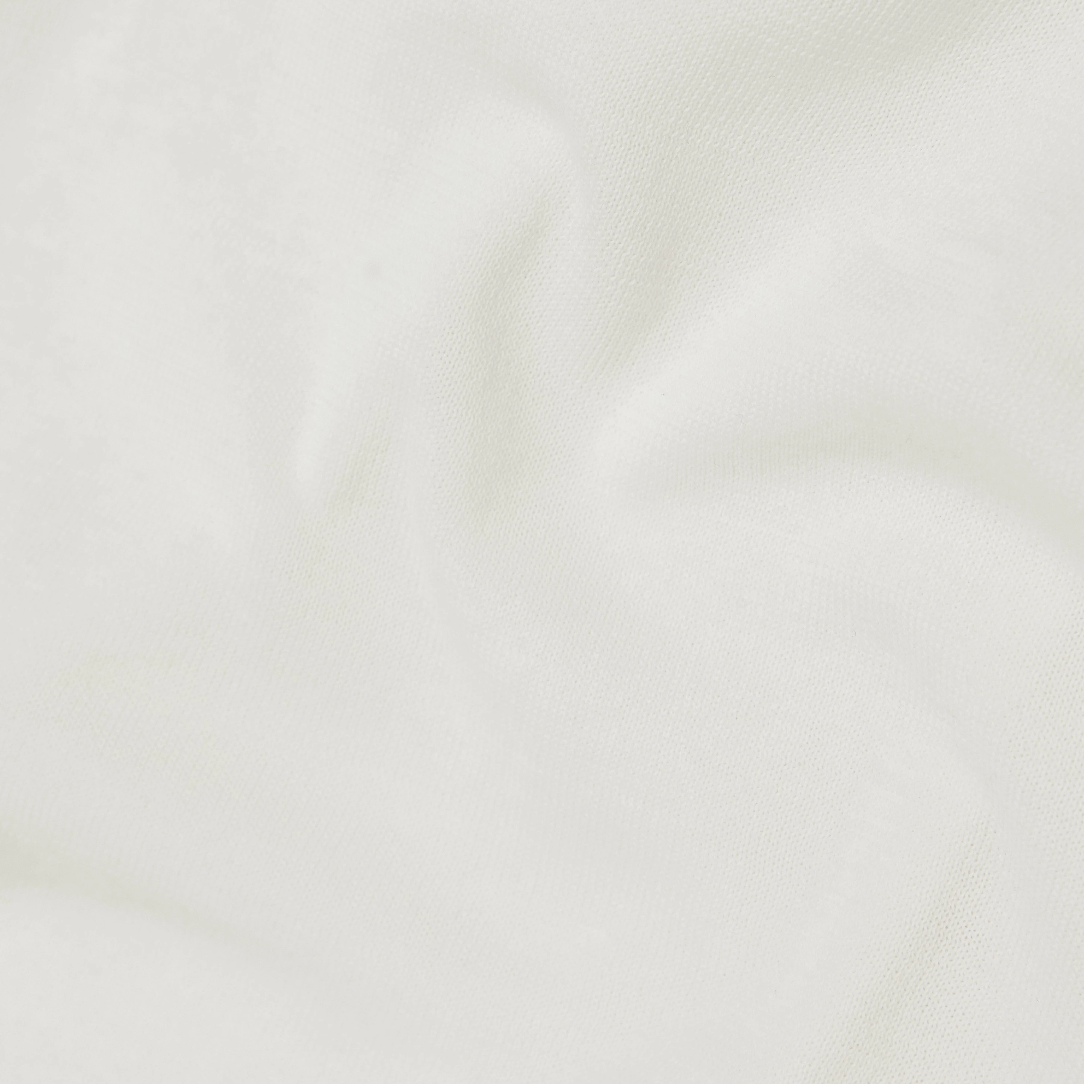 VALENTIN - T-shirt i merceriseret bomuld - men - off white - Materialbild (B2C)