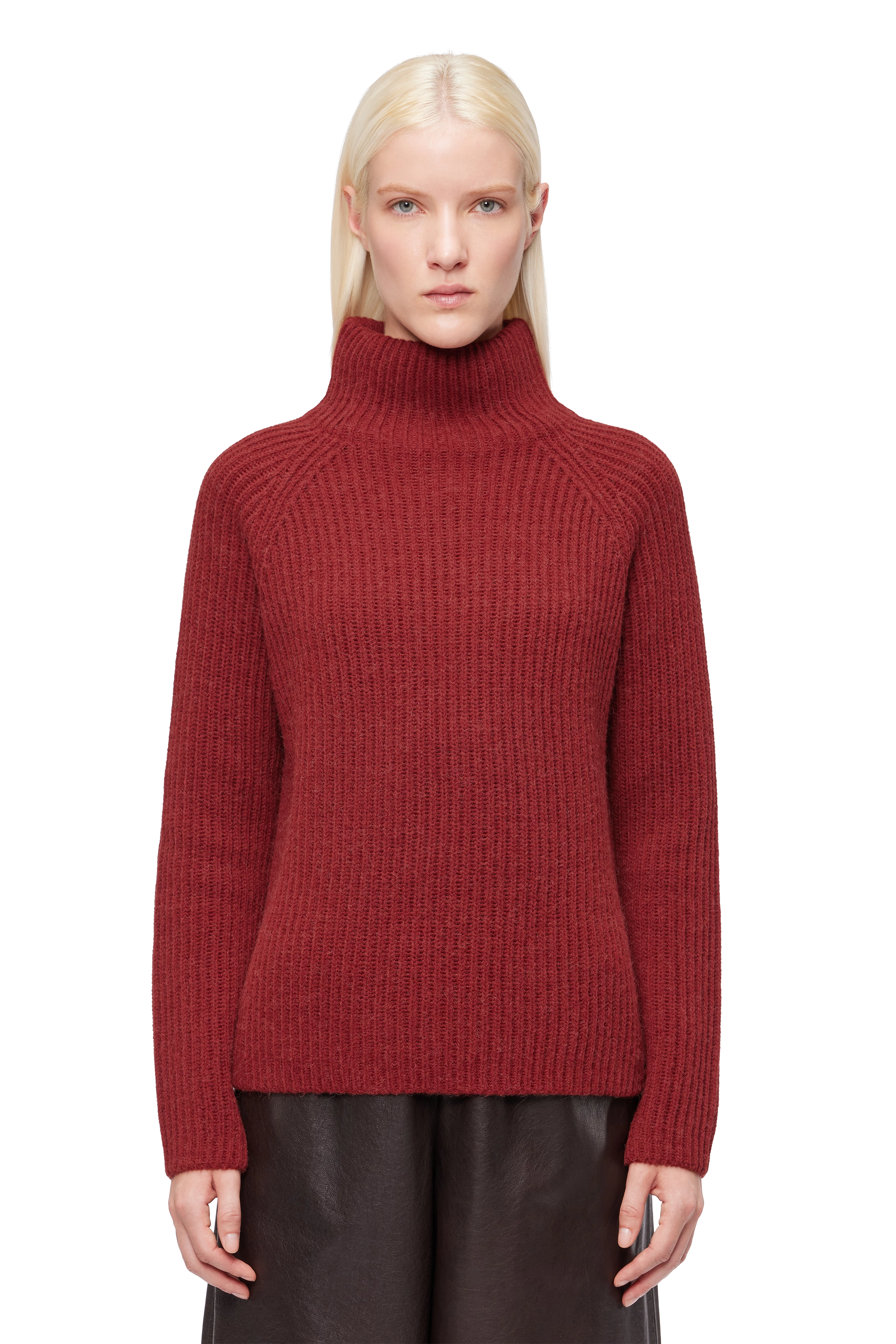 Damen Strickpullover ARWEN in rot von DRYKORN