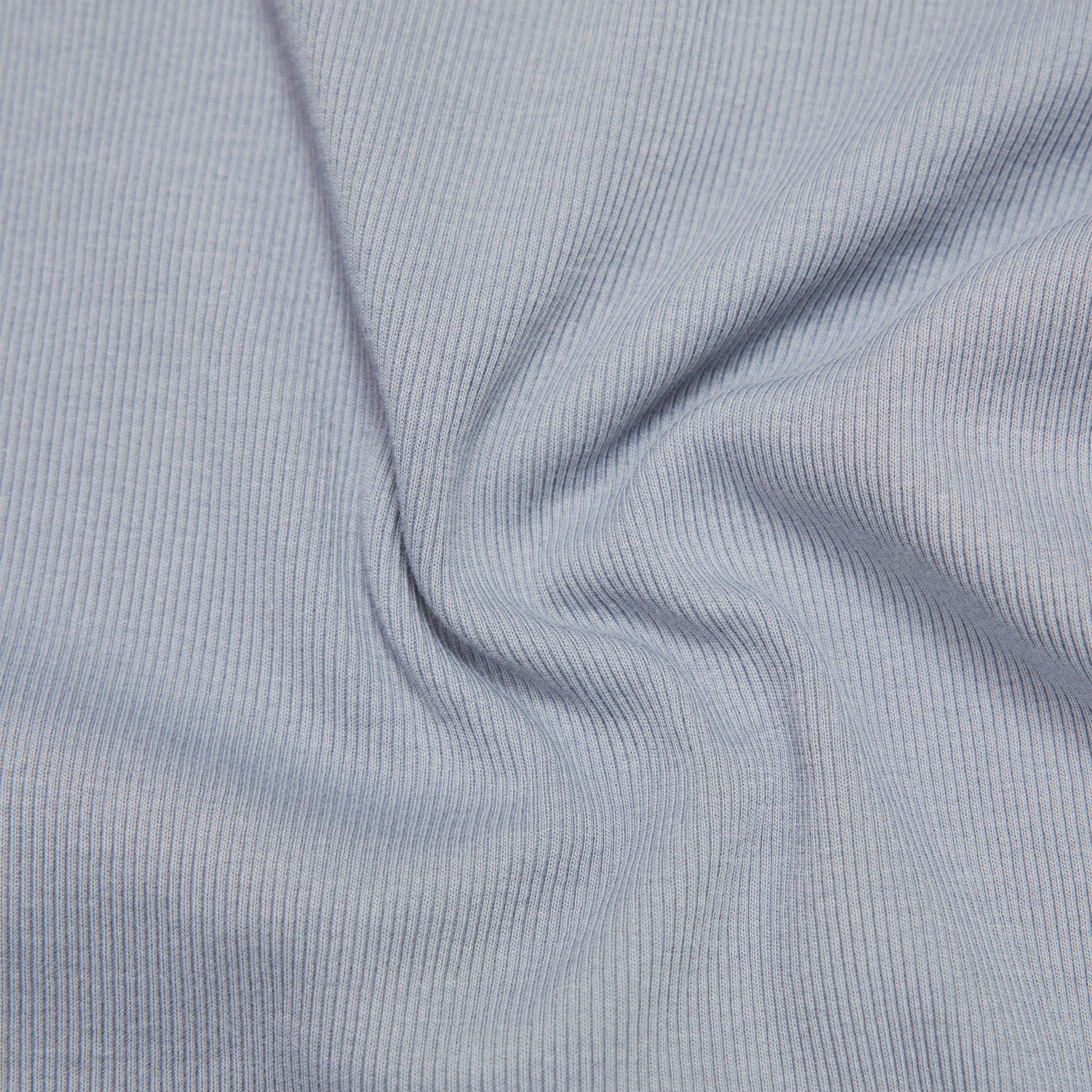 TAVIRA - Geripptes Trägertop mit femininen Rundhalsausschnitt - Damen - blau - Materialbild (B2C)