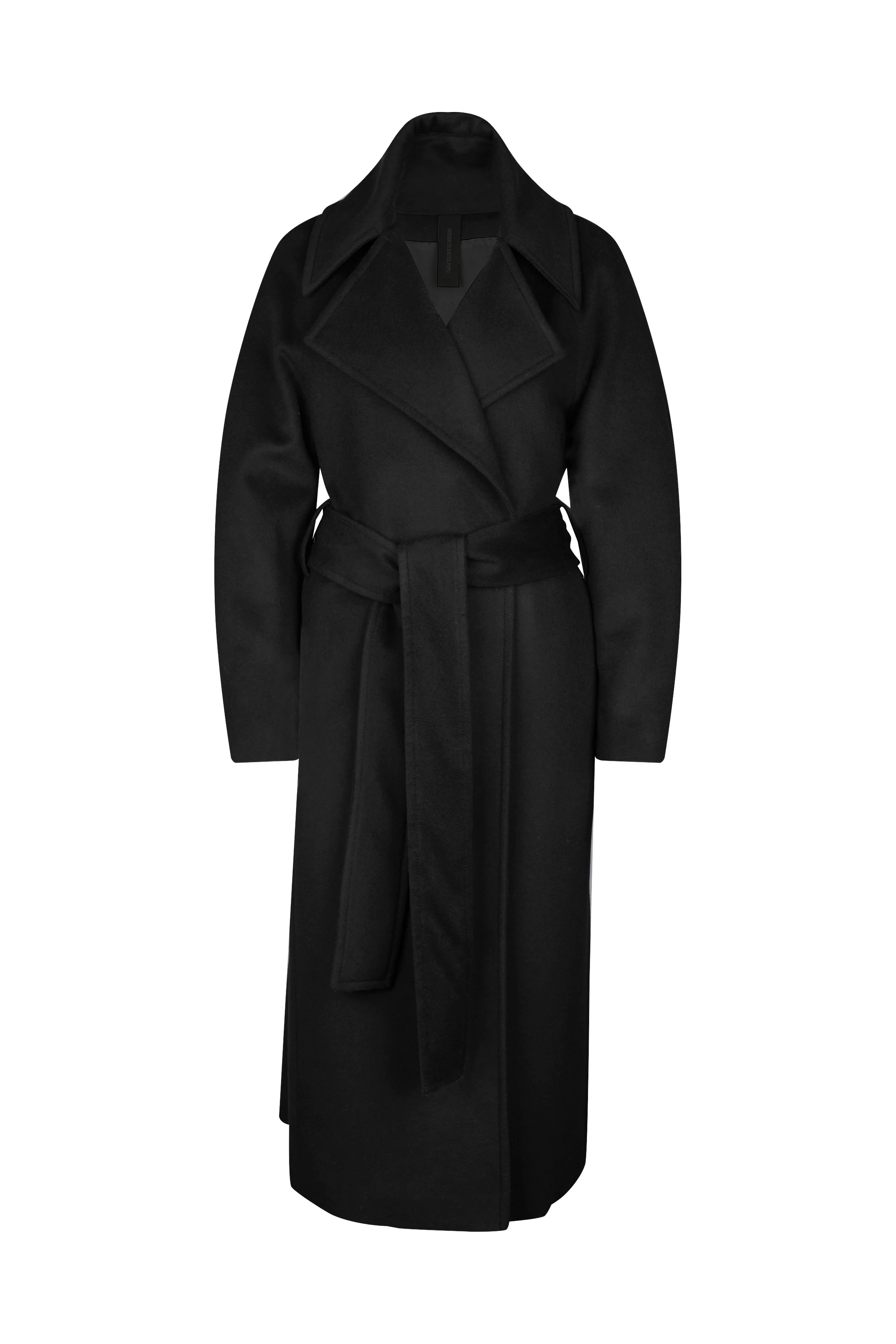 ALPERTON_2 - coat in cashmere blend - women - black - Freisteller Frontansicht