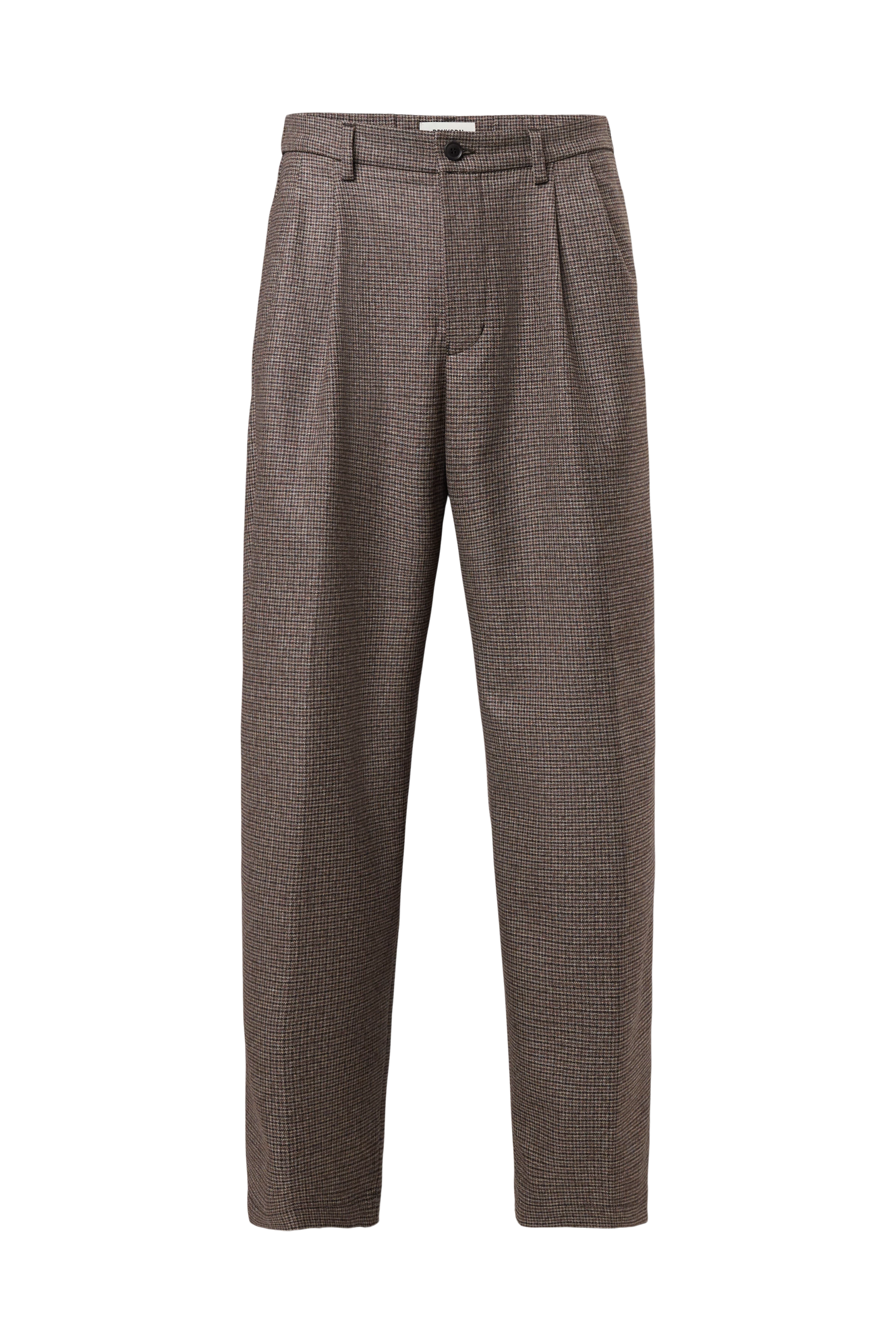 MARYKO - Tailored Trousers in Check - men - brown - Freisteller Frontansicht