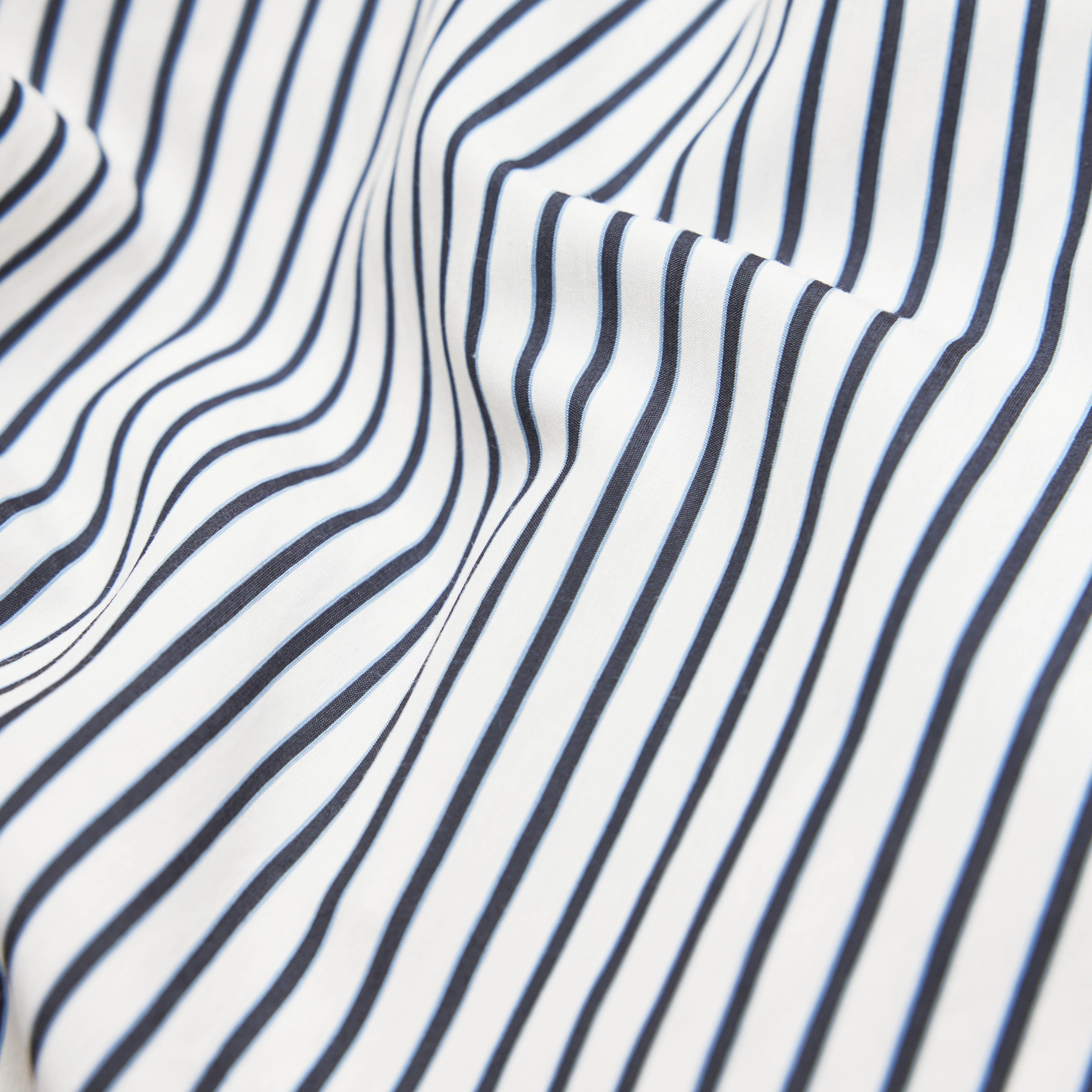 OSHIA - Oversized Hemdbluse in Viskose-Mix - Damen - blau - Materialbild (B2C)