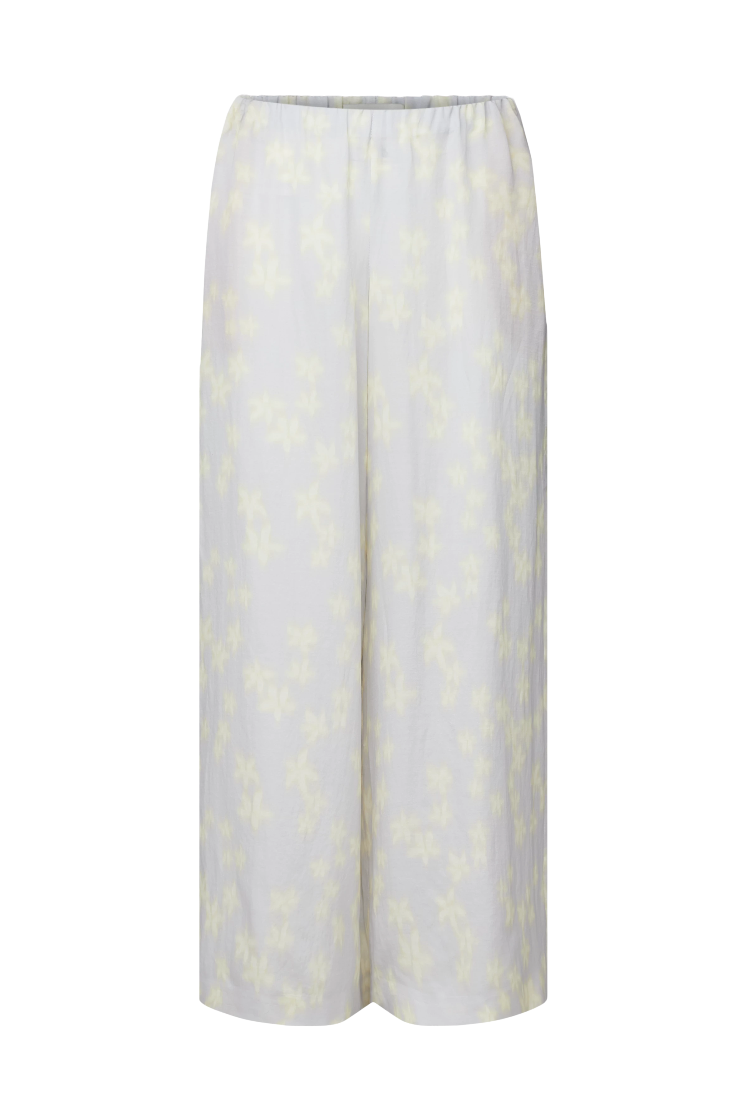 TWEEZER - Wide trousers in fluid satin - women - grey - Freisteller Frontansicht