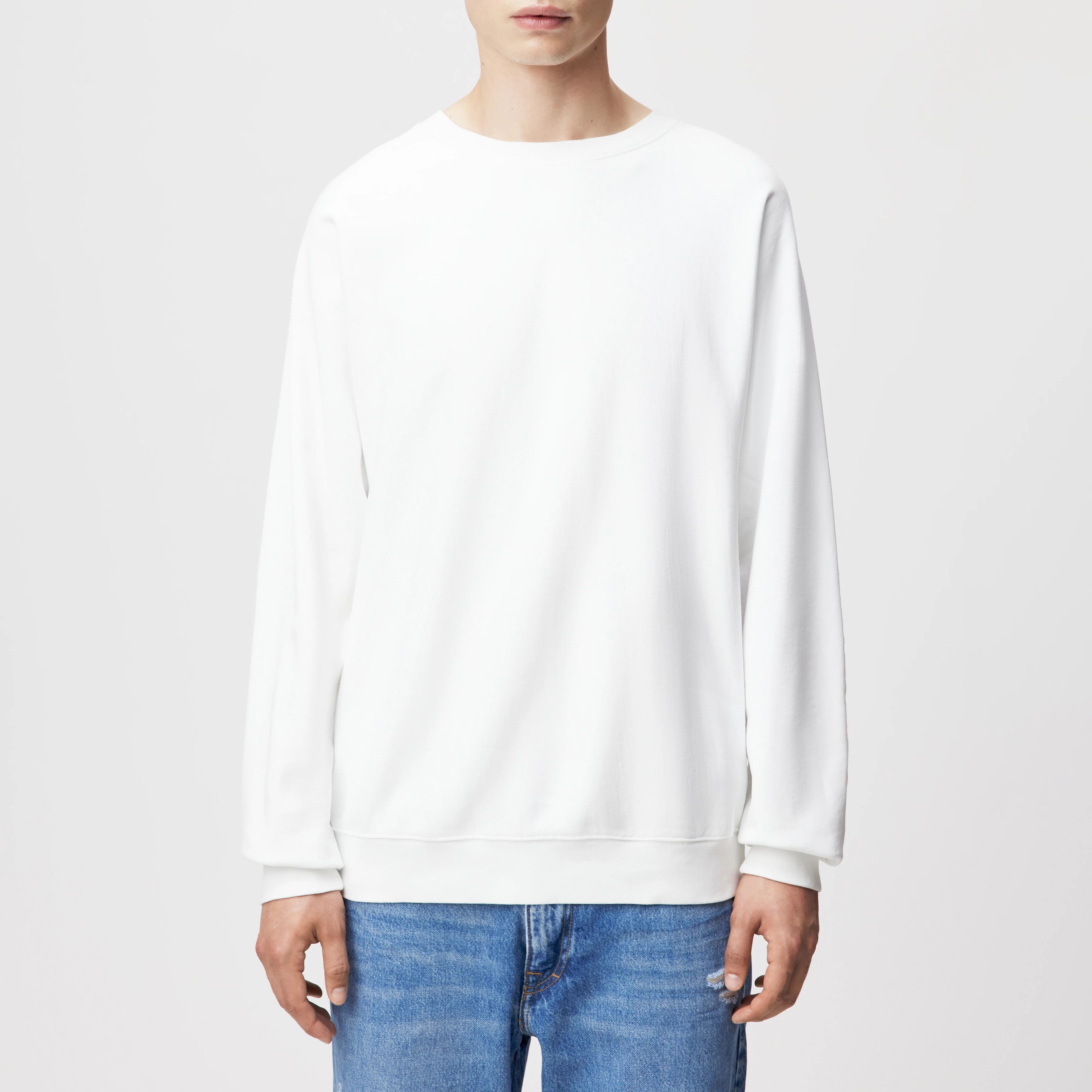 Herren Sweatshirt NIELO in weiß von DRYKORN