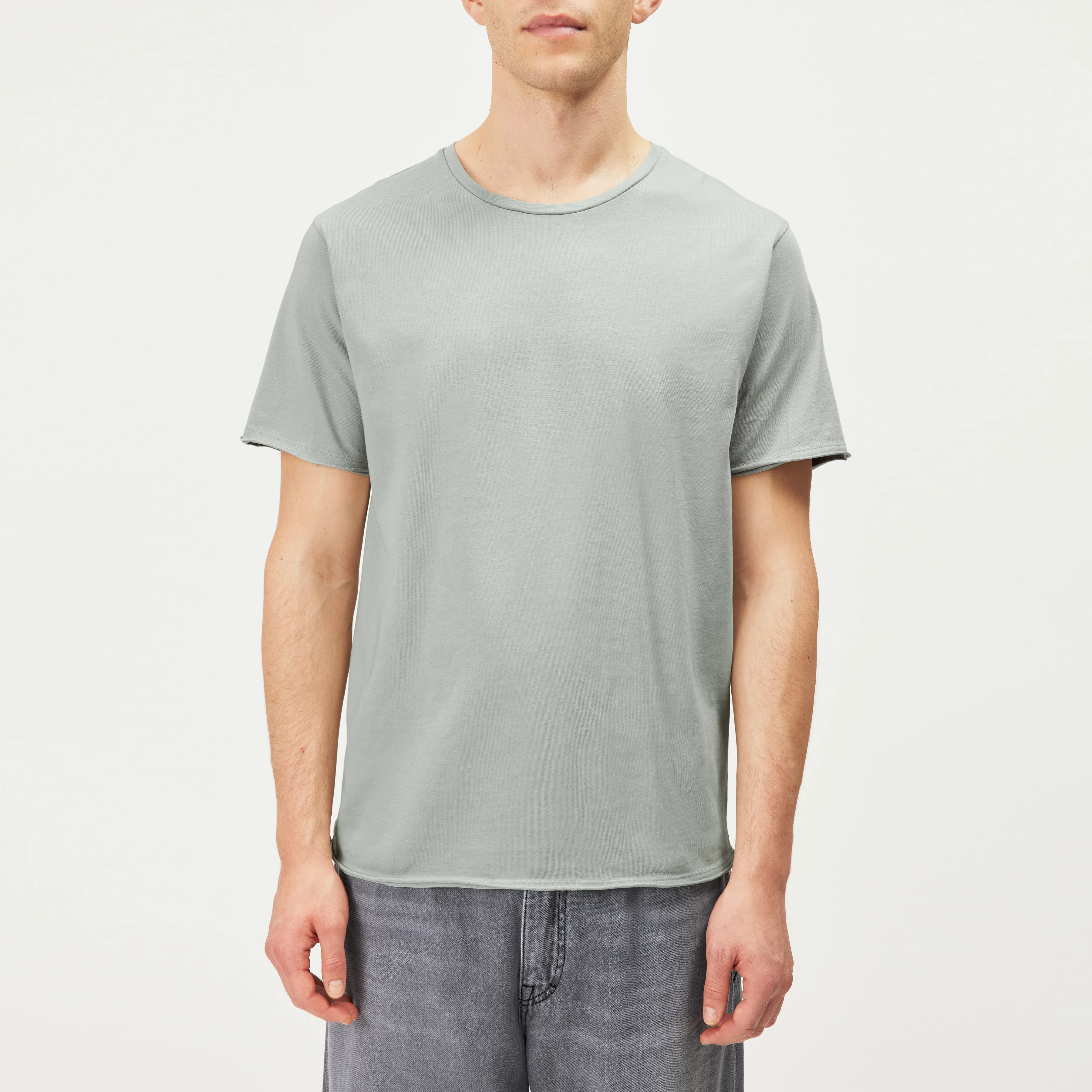 KENDRICK_2 - T-shirt in pure cotton - men - green - Frontansicht