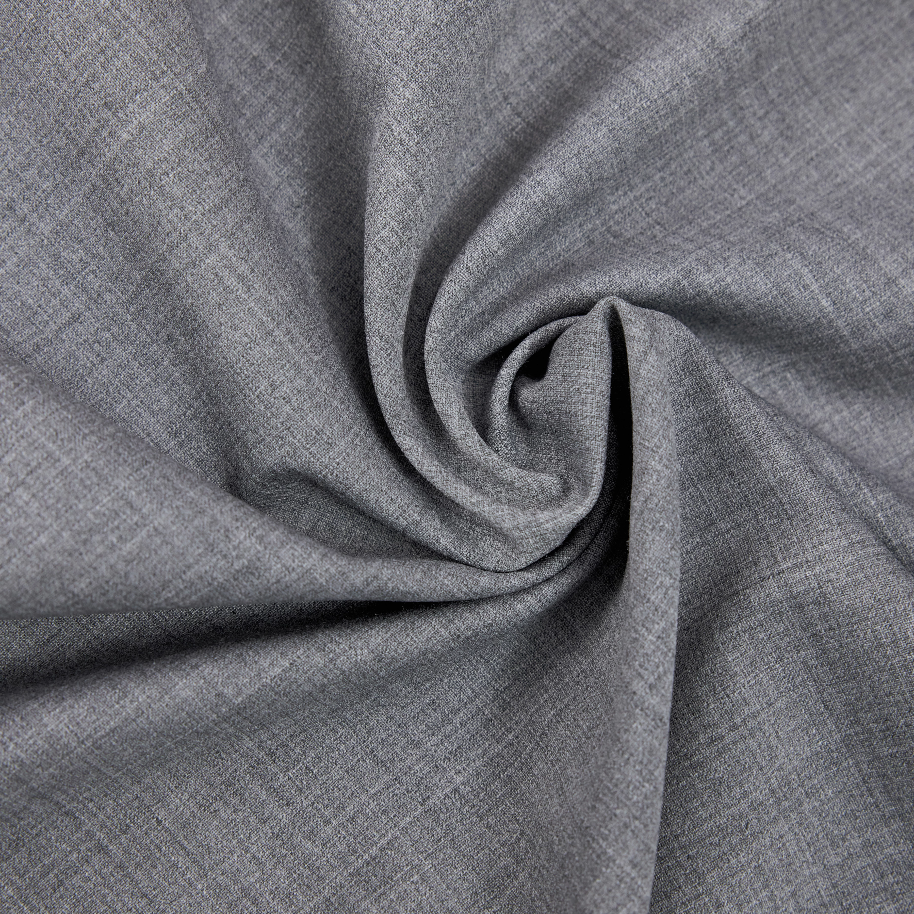 CHASY - Casual pleated trousers in bi-stretch - men - grey - Materialbild (B2C)