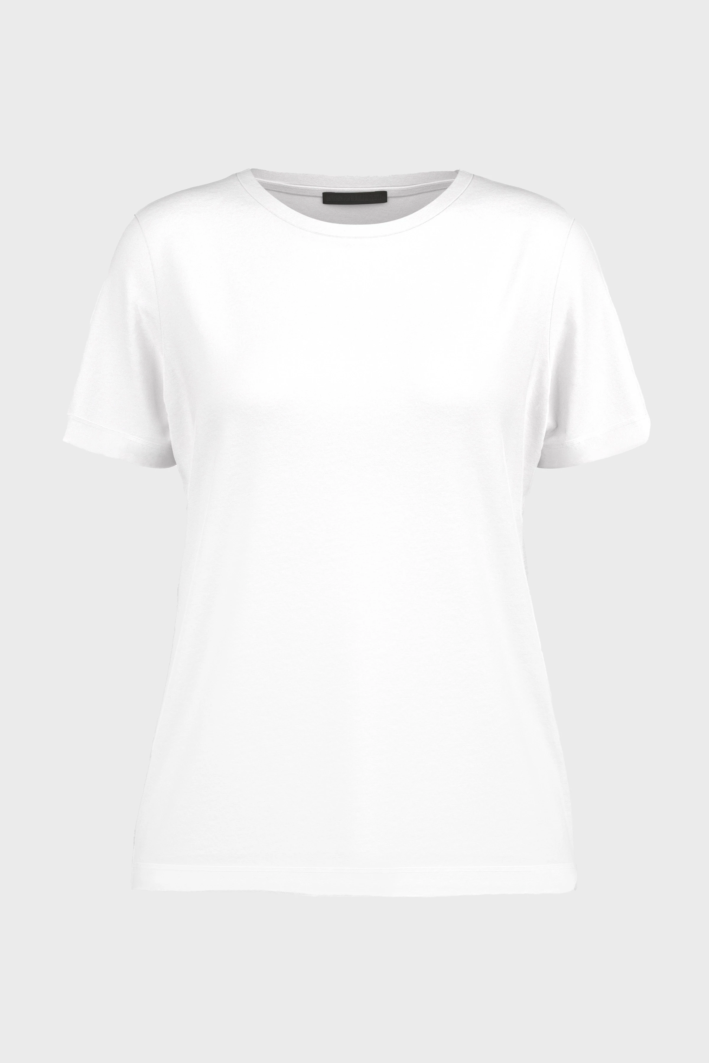 ANISIA - lockeres T-Shirt - Damen - weiß - Freisteller Frontansicht