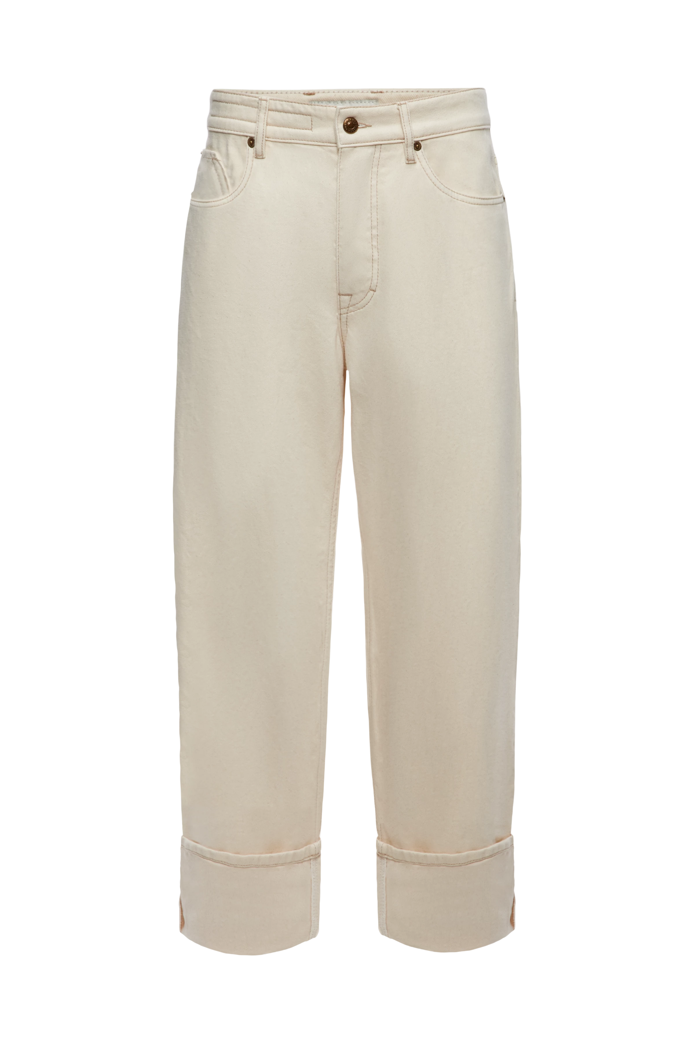 RAWDY_A - Tapered Jeans in Natural Denim - Herren - Metall - Freisteller Frontansicht