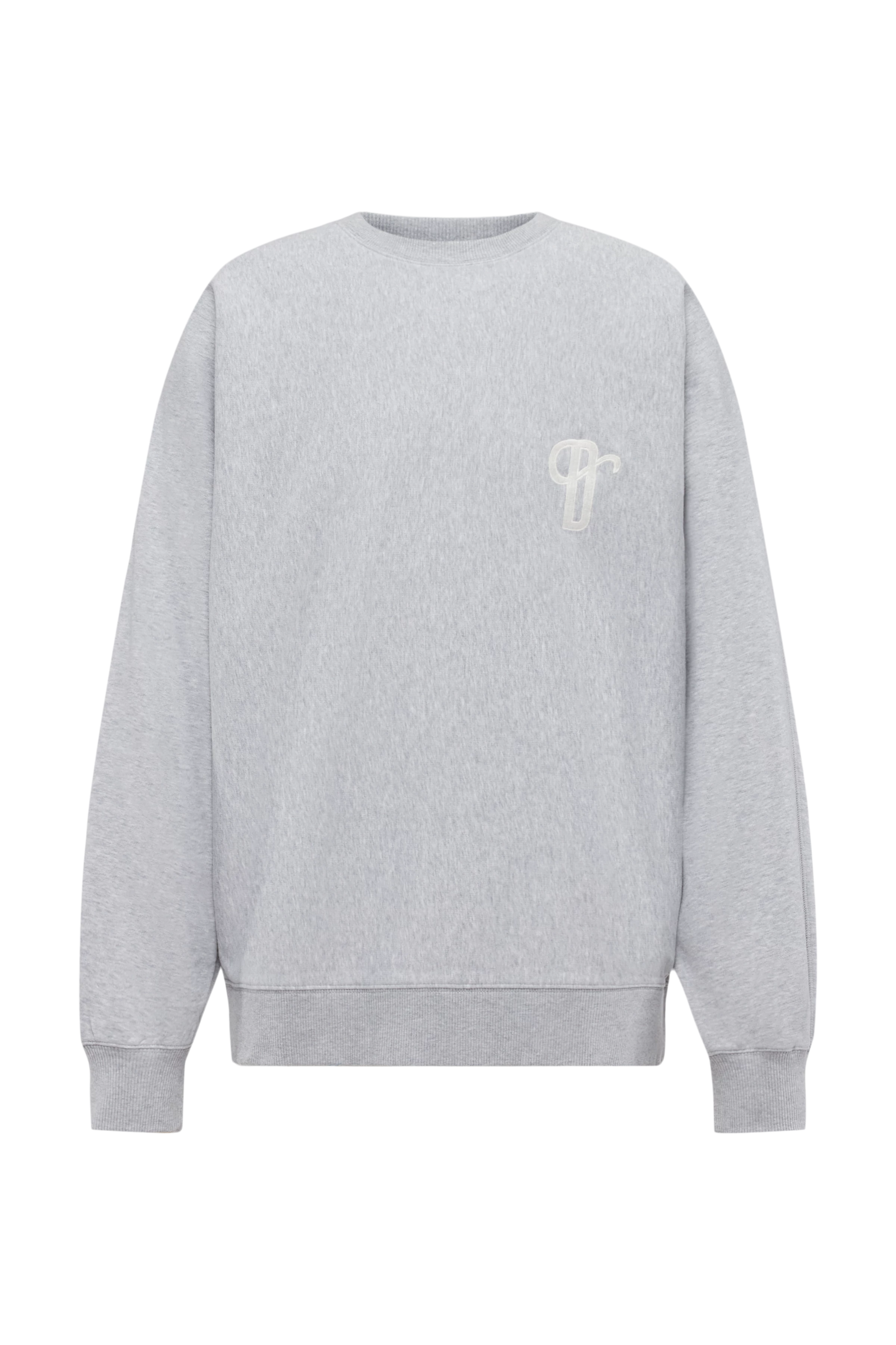 NIELO_D - Oversized sweatshirt in cotton - men - grey - Freisteller Frontansicht