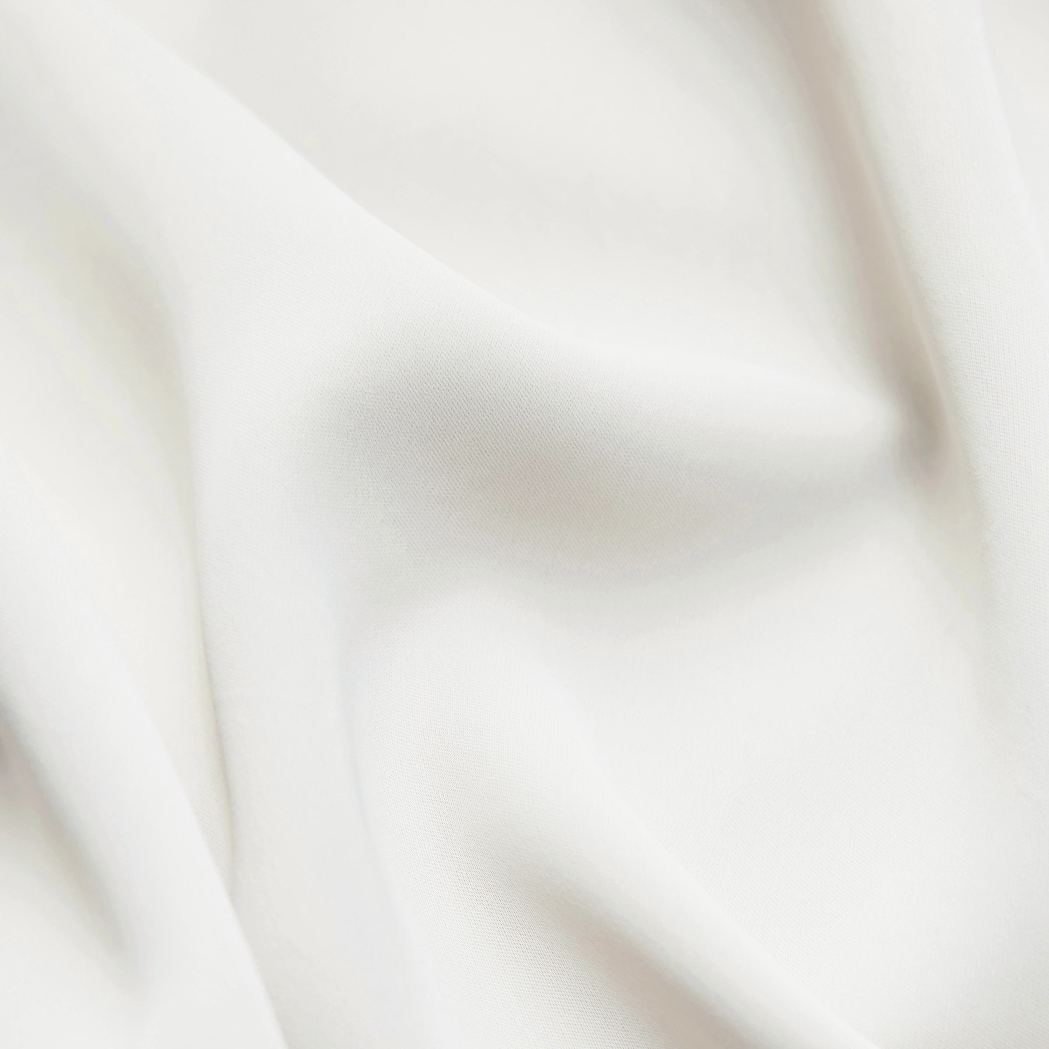 ALVARA - Blouse met opstaande kraag in satijn - dames - beige - Materialbild (B2C)