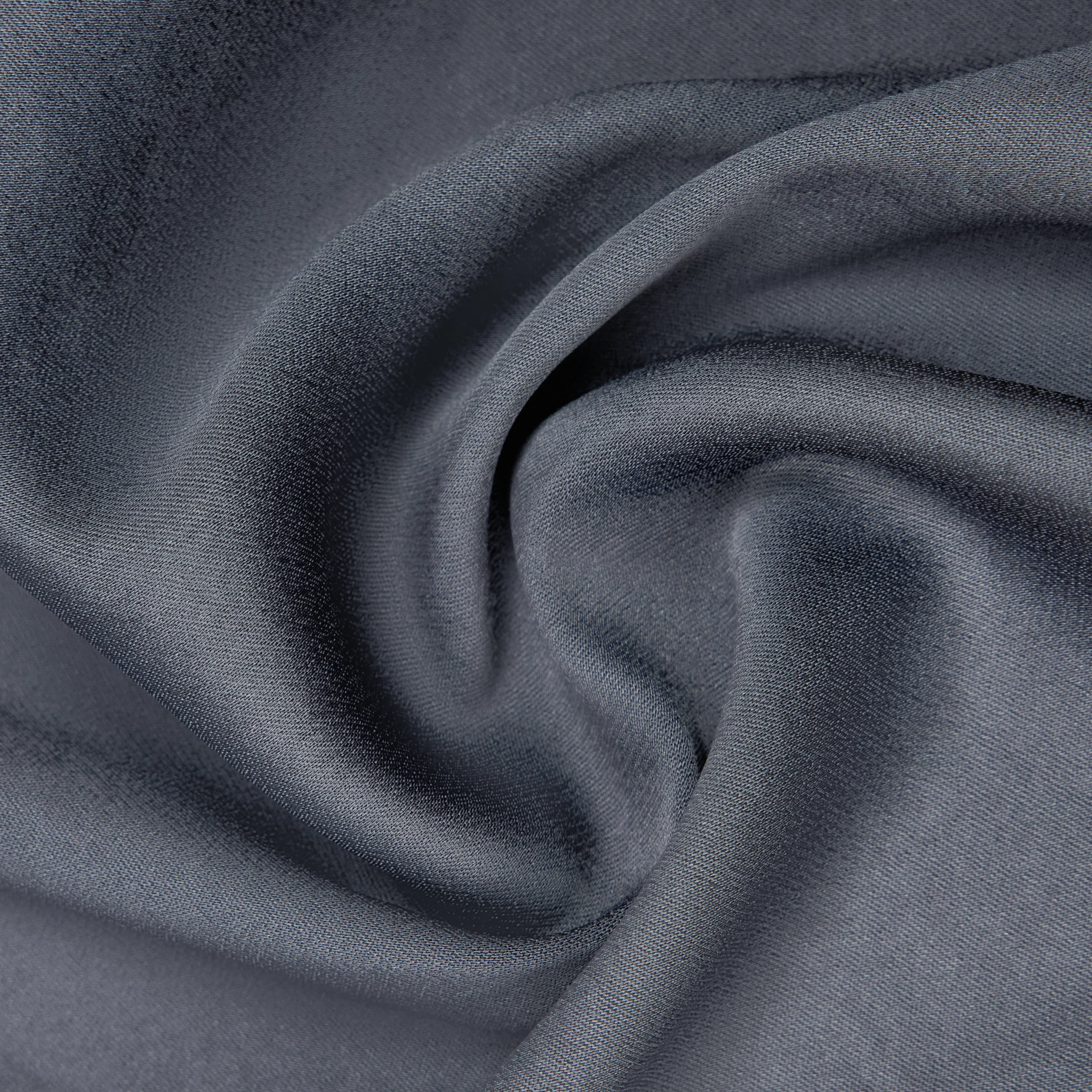 URA - Mid-length slip skirt in satin - women - grey - Materialbild (B2C)