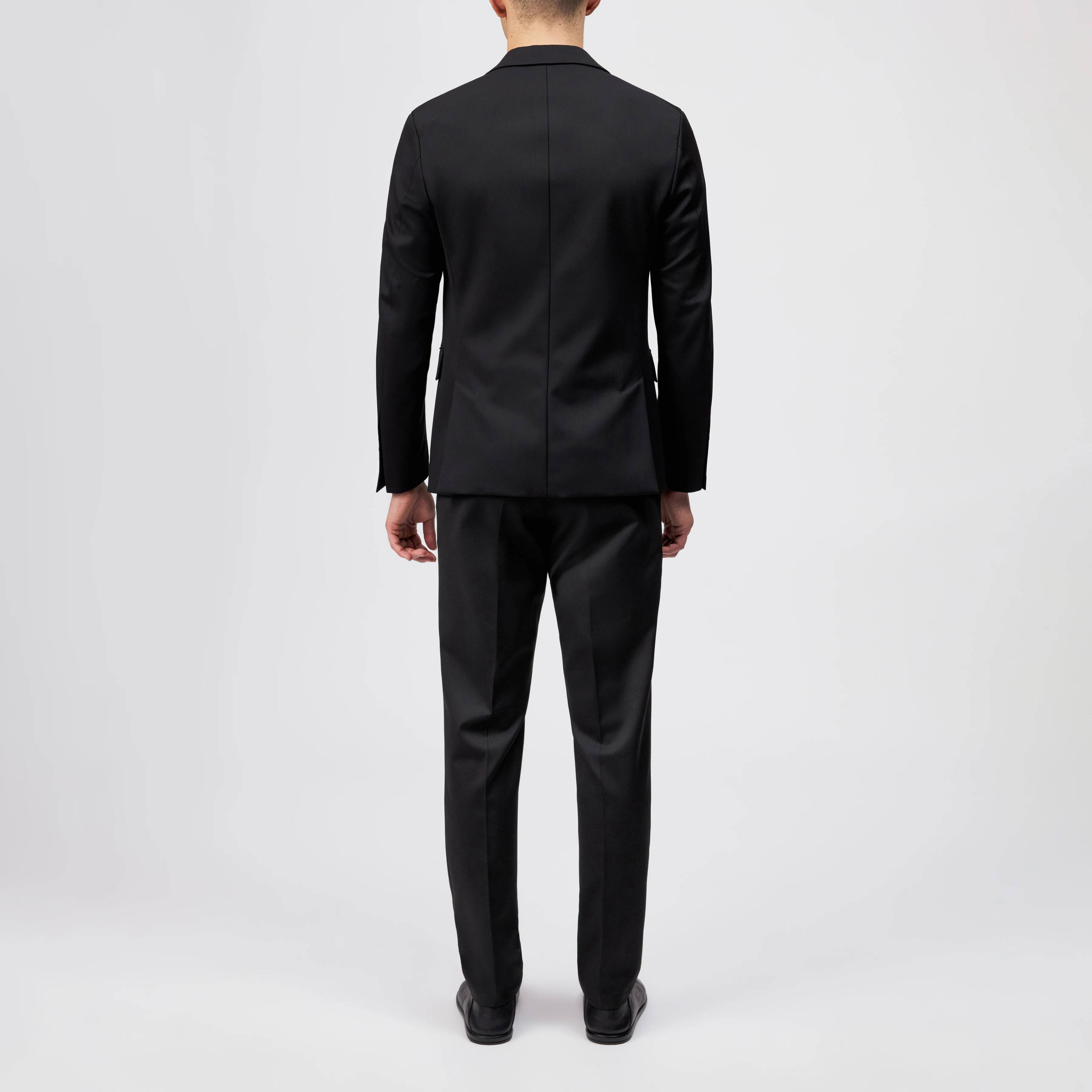 YAMES - Veste ajustée en tissu technique - men - noir - Rückansicht