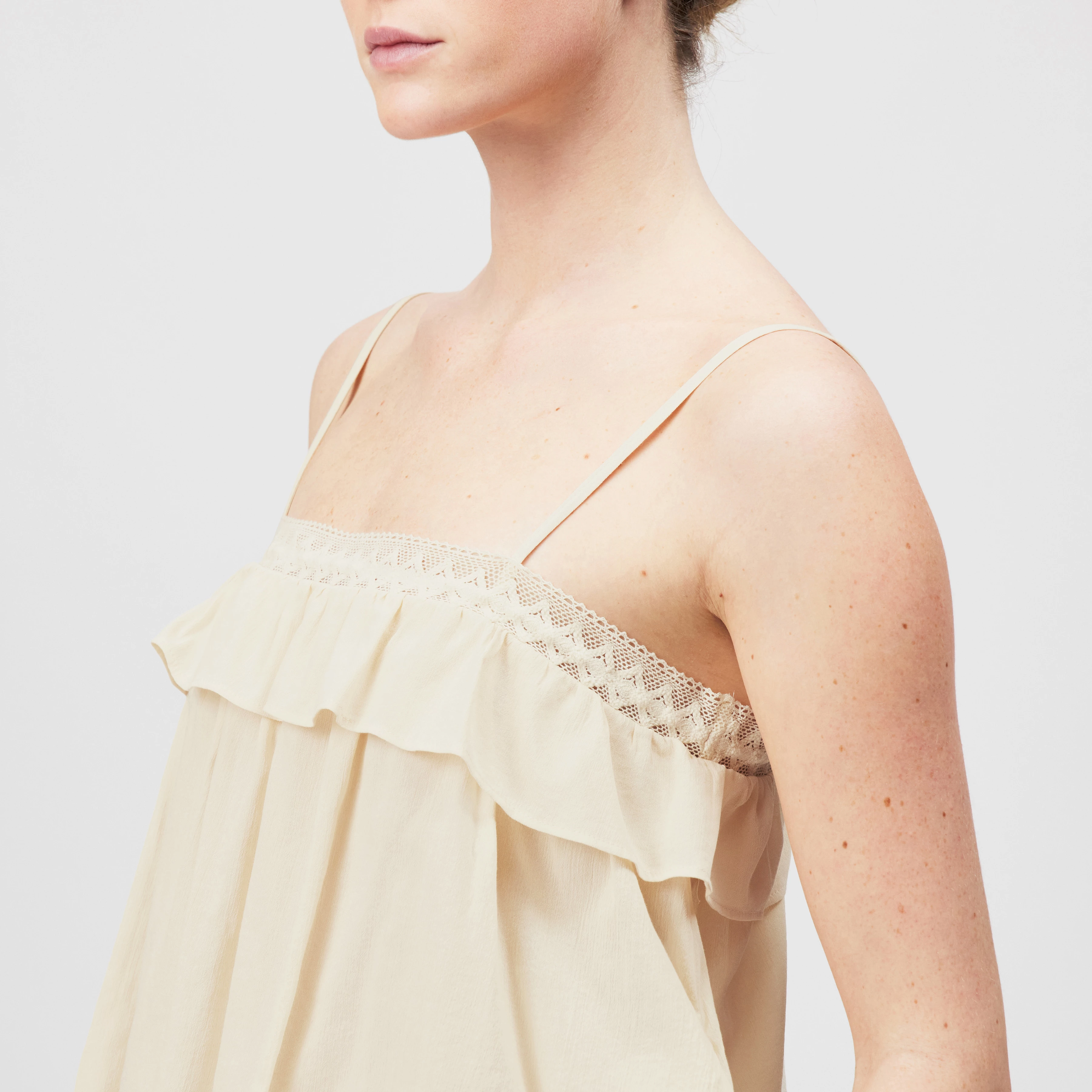 Women casual blouse TISANE in beige from DRYKORN