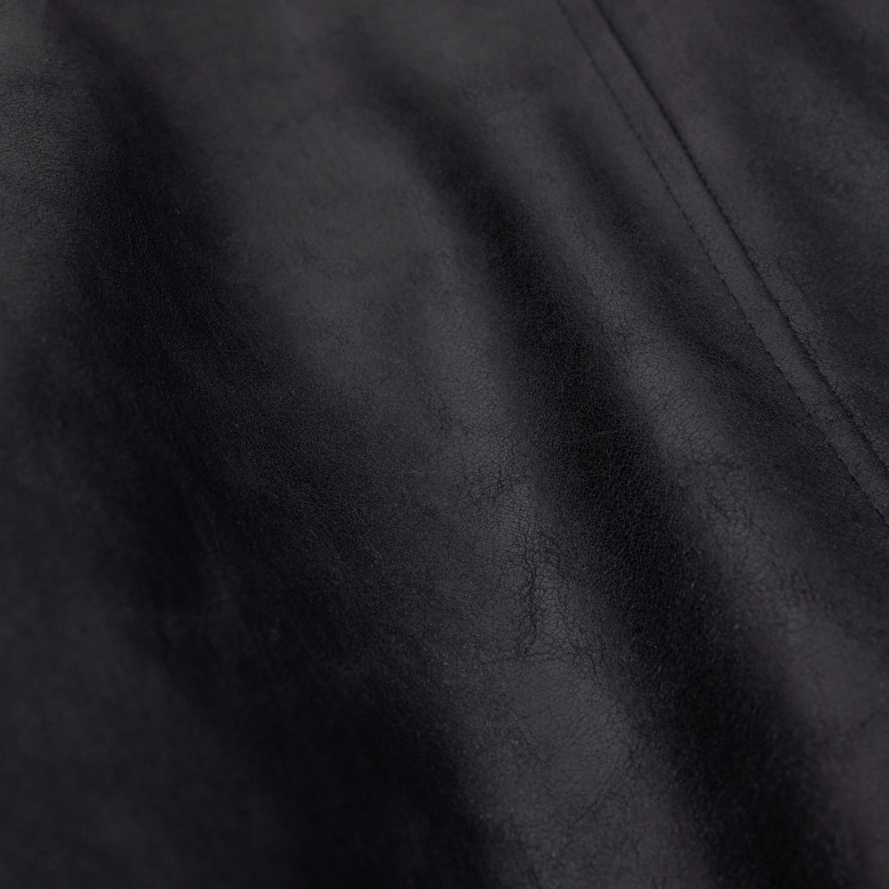 ELSTOW_1 - Oversized jacket in leather look - women - Natural Aluminium - Materialbild (B2C)