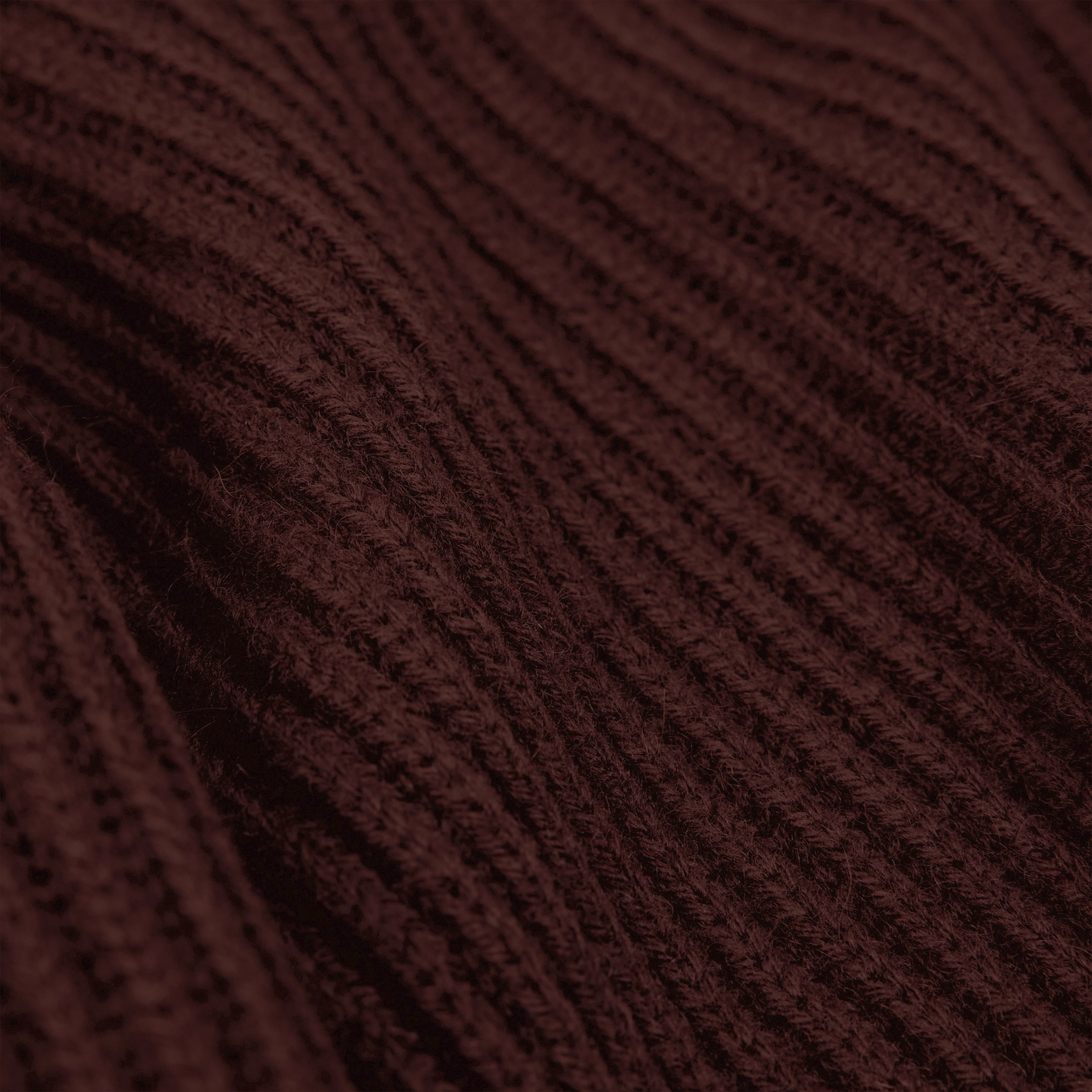 ARWEN - Pull à col roulé en laine et alpaga - women - rouge - Materialbild (B2C)