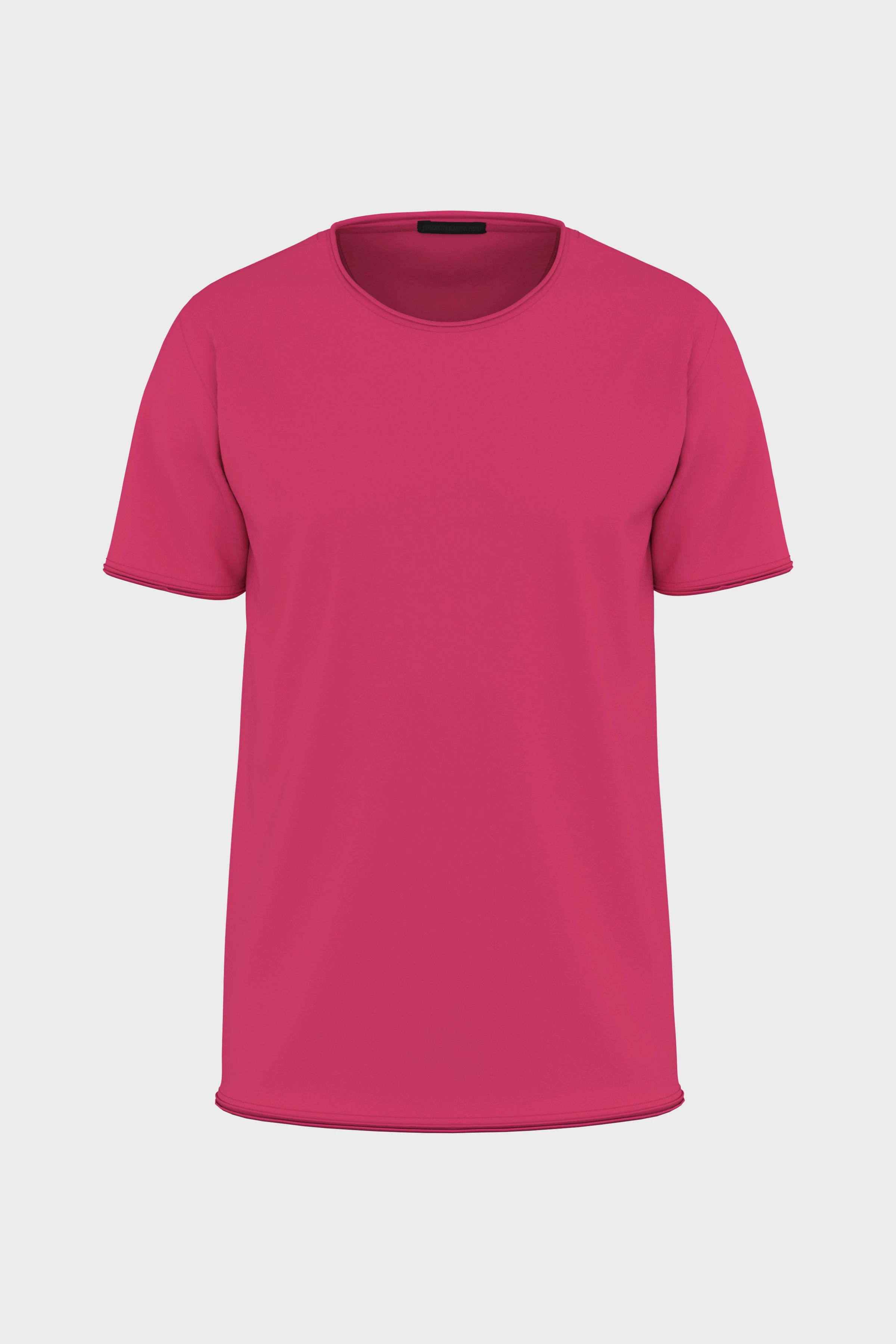 KENDRICK - cotton relaxed fit t-shirt - men - red - Freisteller Frontansicht