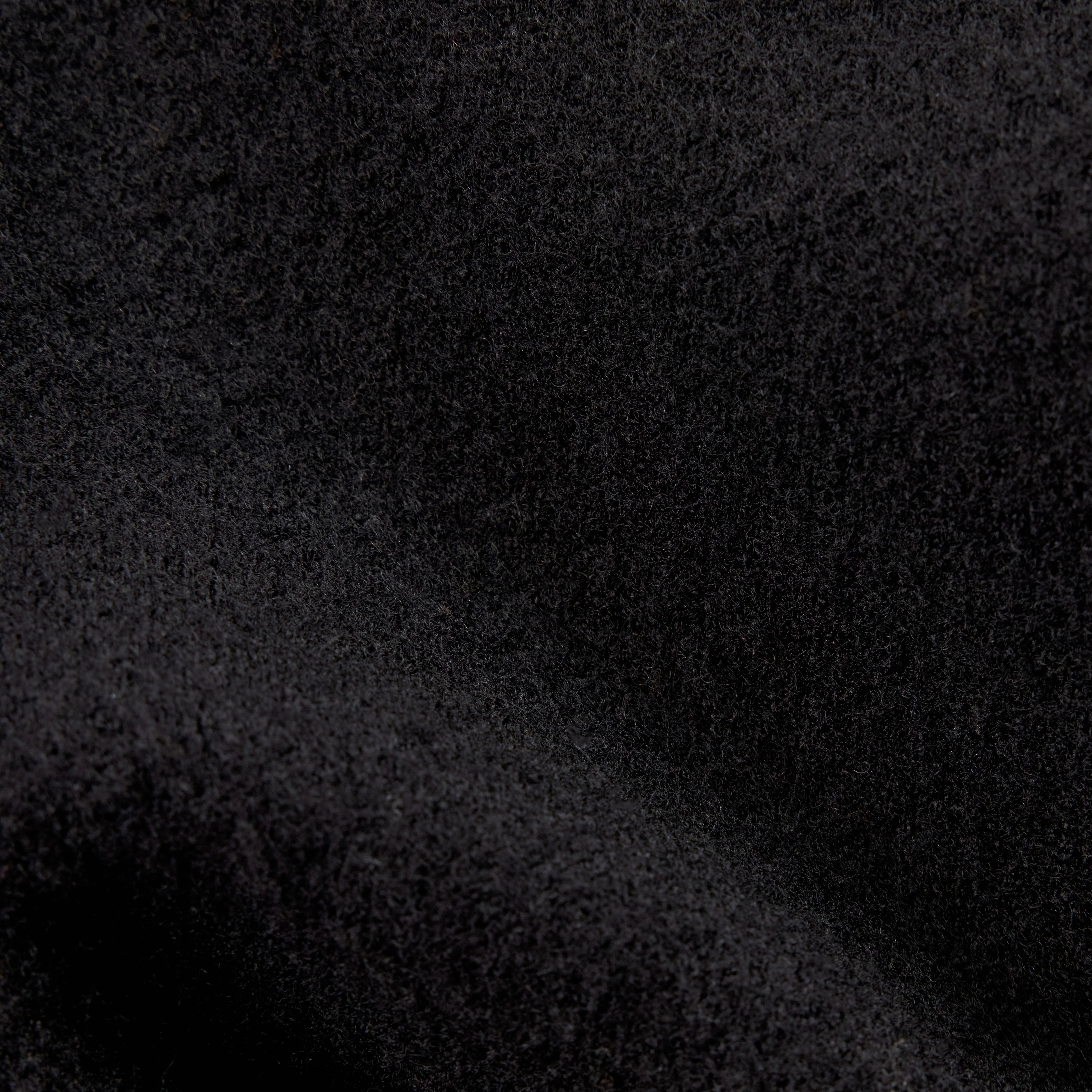 THEELO - Pure wool V-neck cardigan - men - black - Materialbild (B2C)