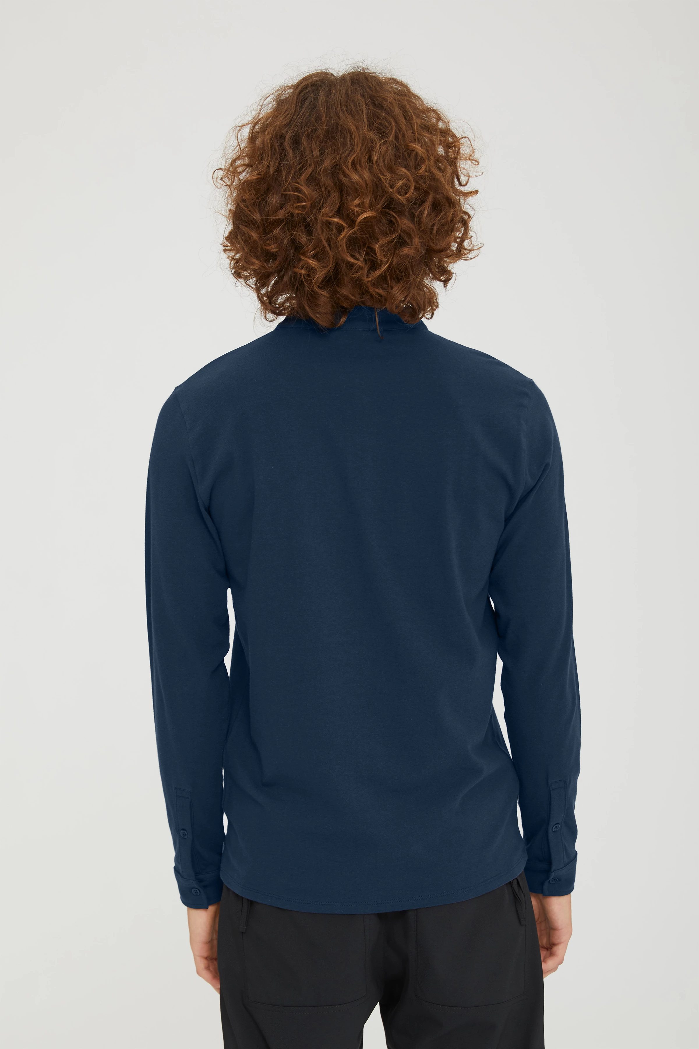 KENO - Longsleeve - men - blue - Rückansicht