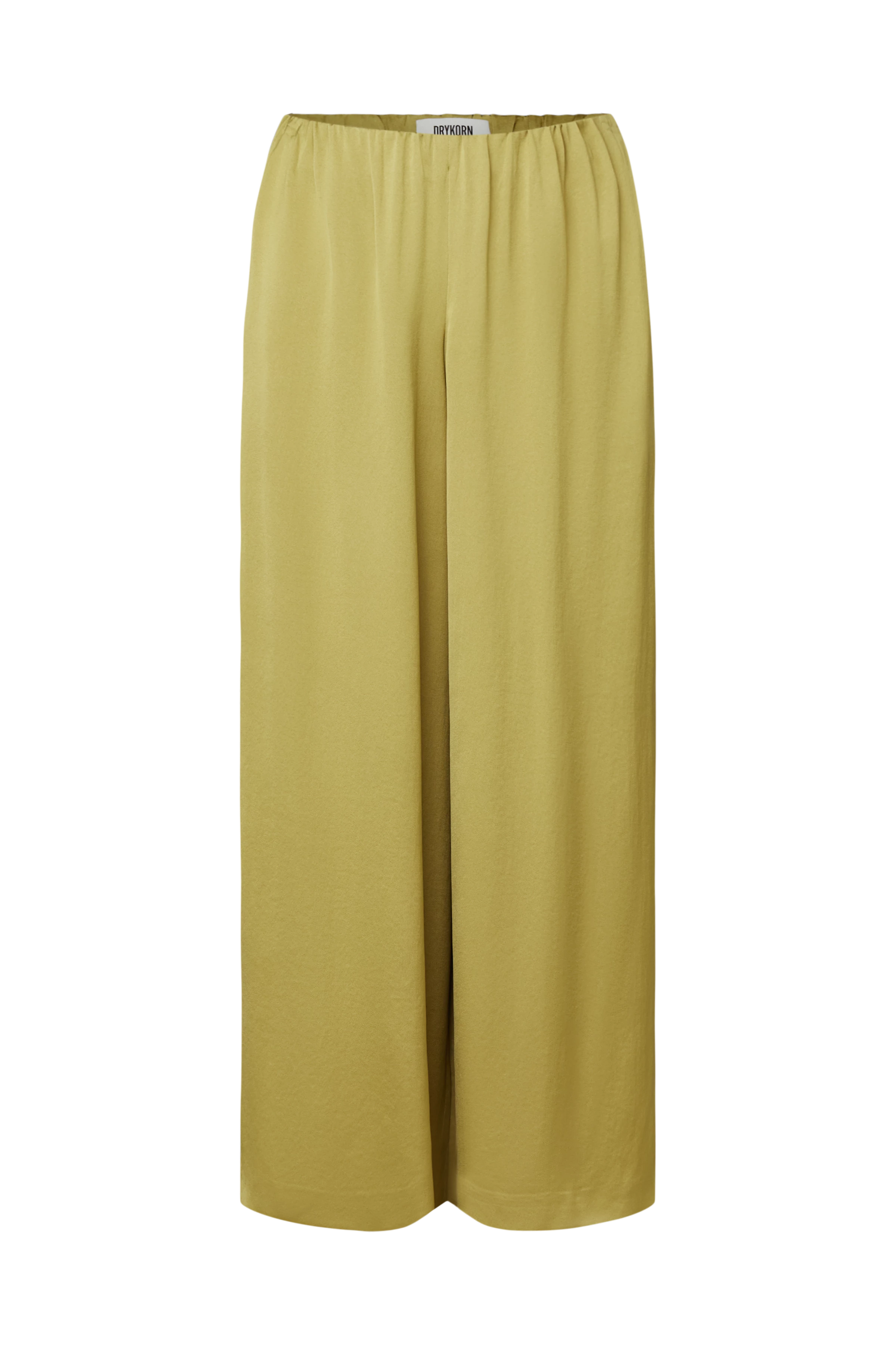 TWEEZER - Weite Hose in Satin - Damen - braun - Freisteller Frontansicht