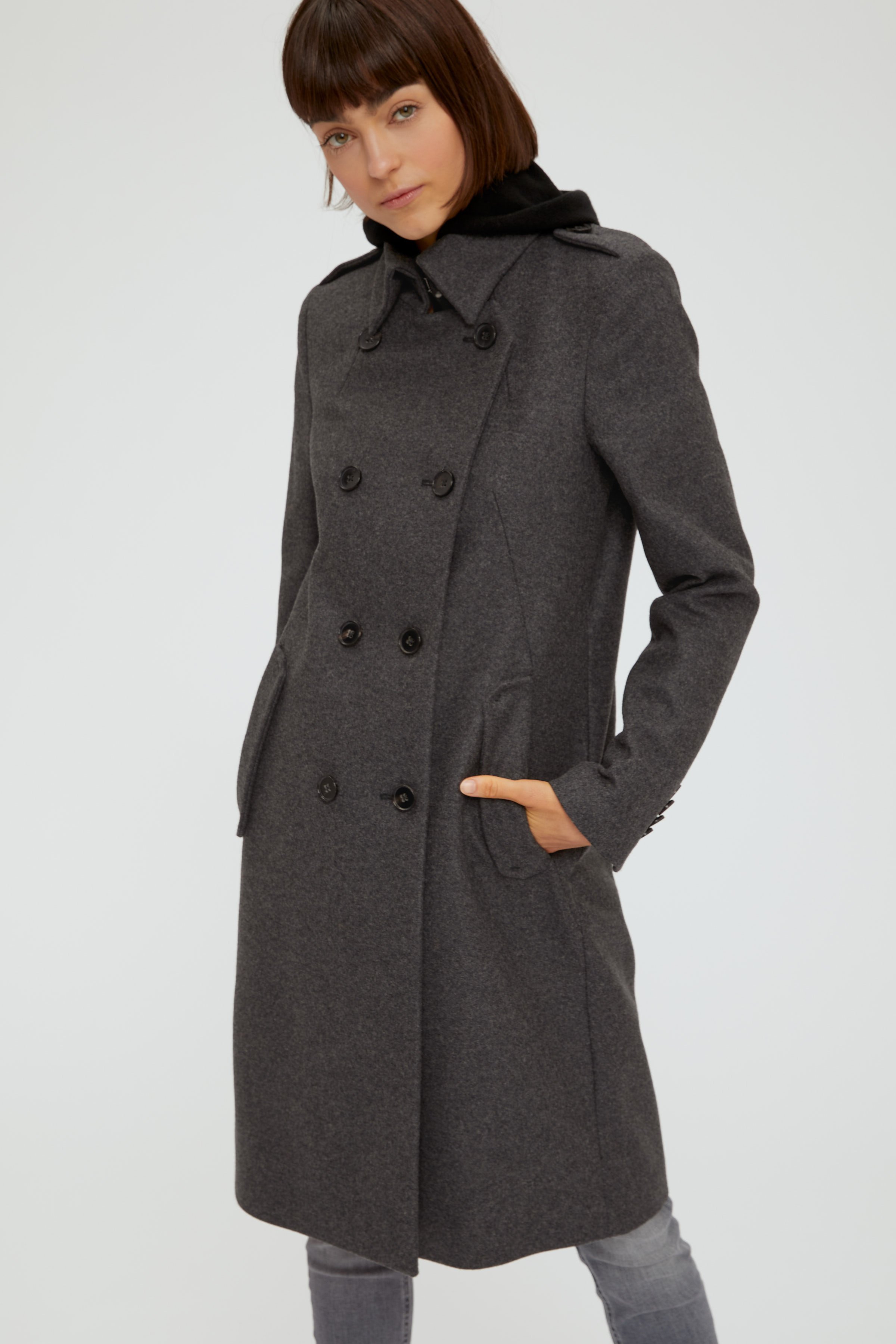 woolen uniform coat BUCKEY online at DRYKORN