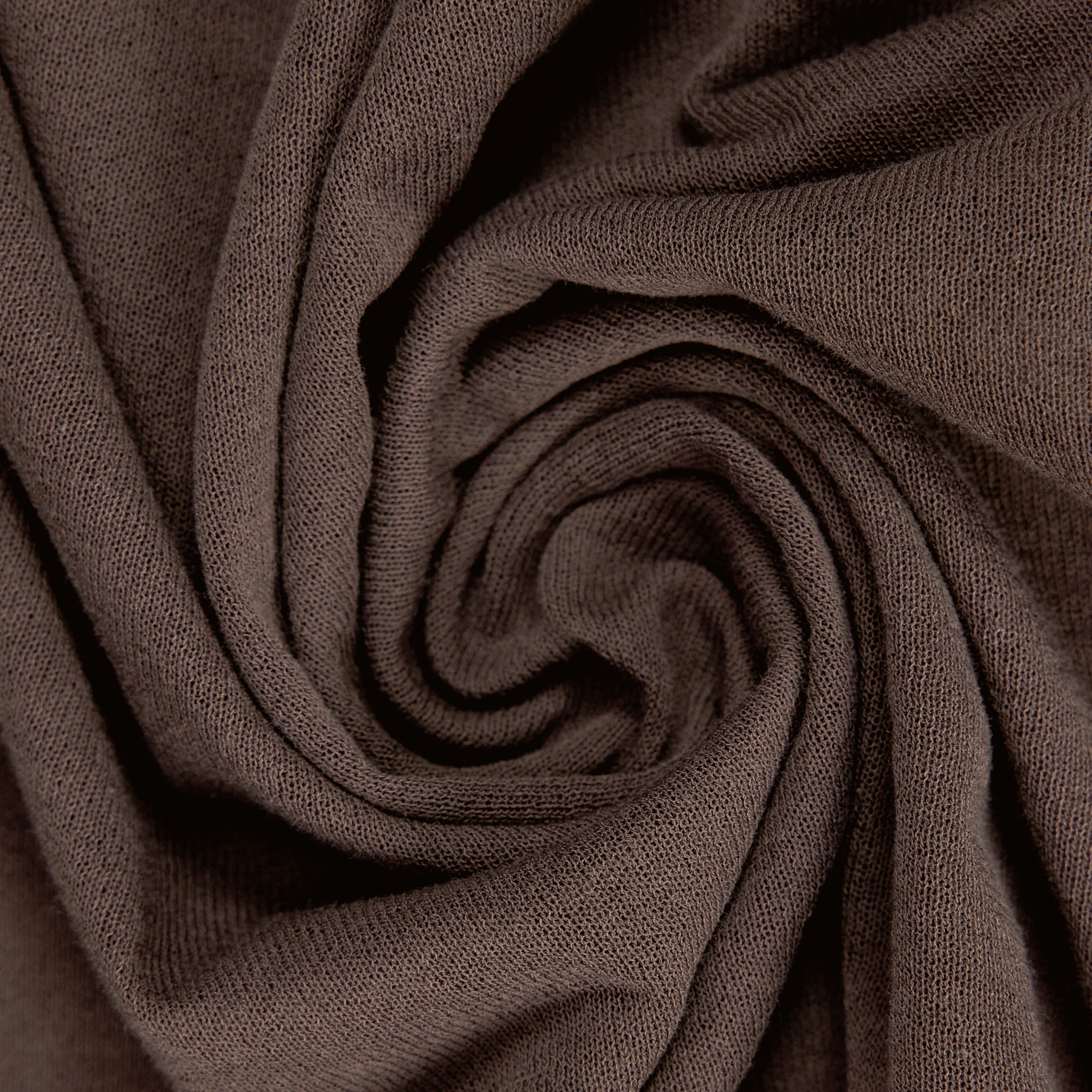 GERLOTTA - Oversized T-Shirt mit U-Boot Ausschnitt - Damen - braun - Materialbild (B2C)