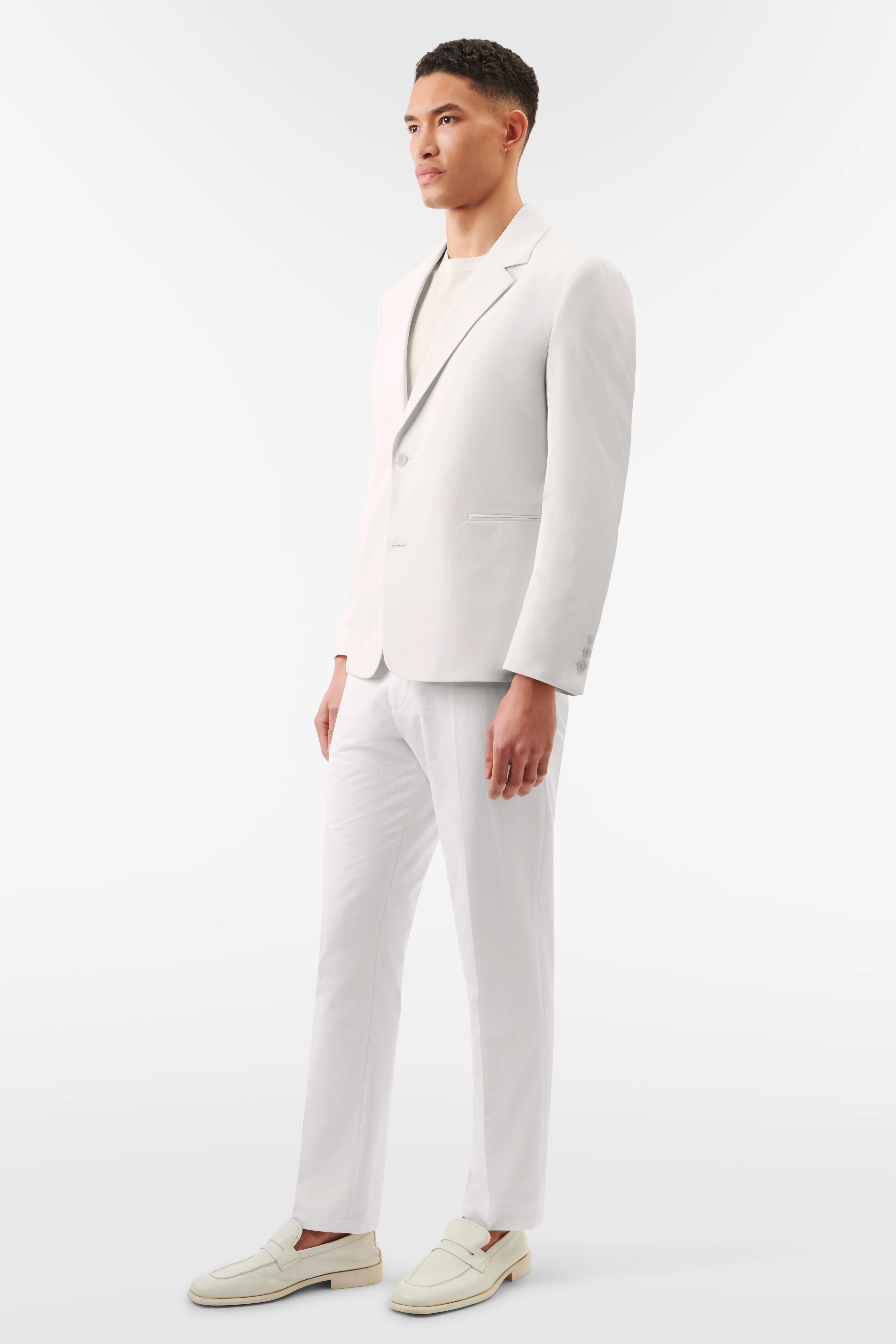 KEBY - regular fit jacket in pure cotton - men - beige - Freisteller Platzhalter