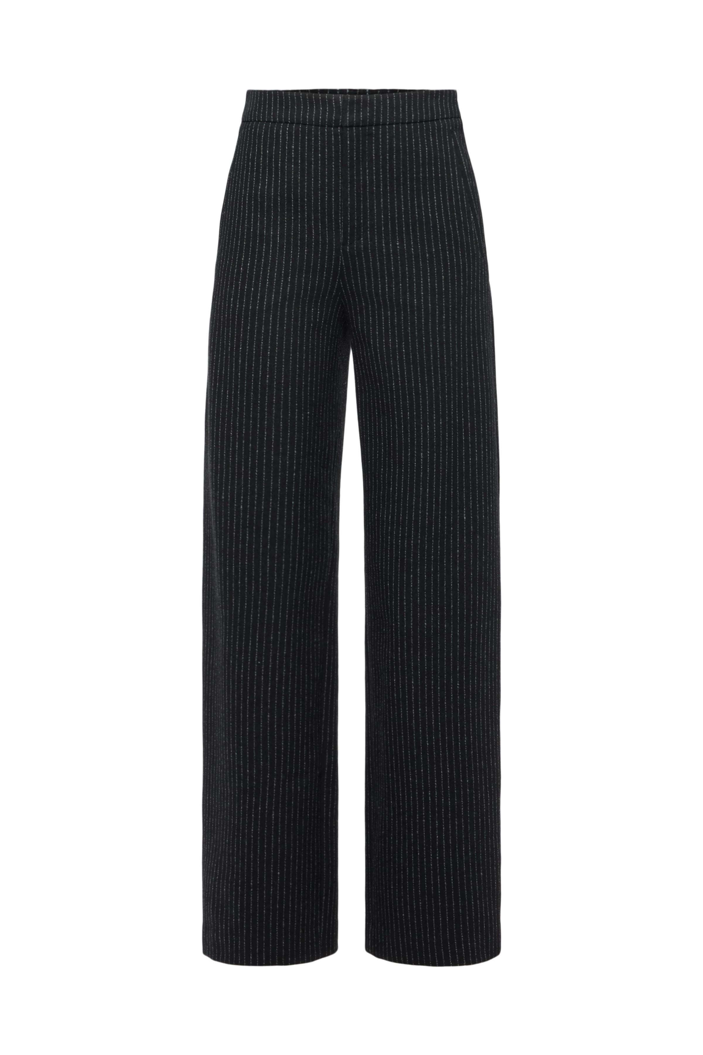 FAE_0 - Trousers with barrel legs in cotton mix - women - Natural Aluminium - Freisteller Frontansicht