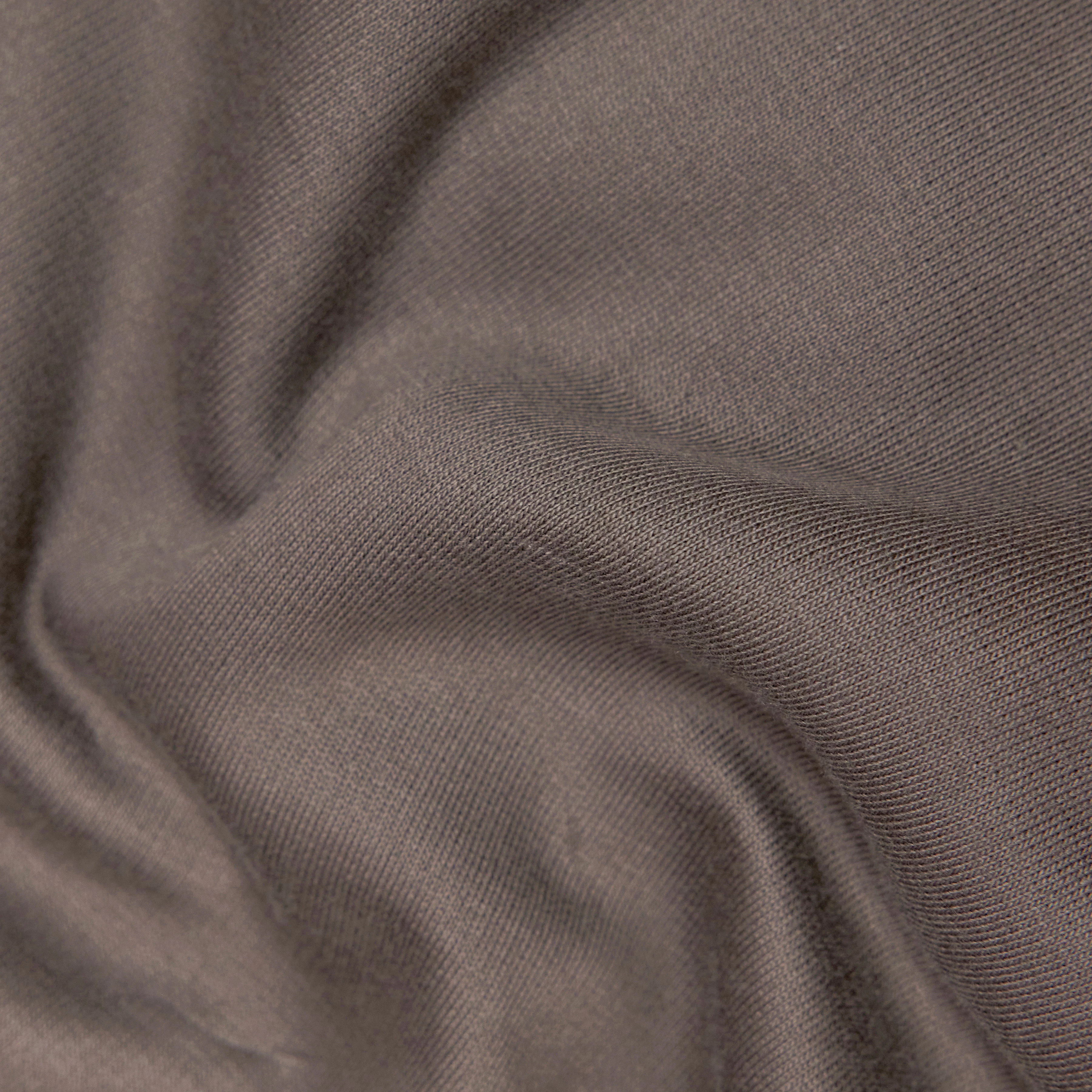 DEGER - Joggers with drawstring in pure cotton - men - brown - Materialbild (B2C)