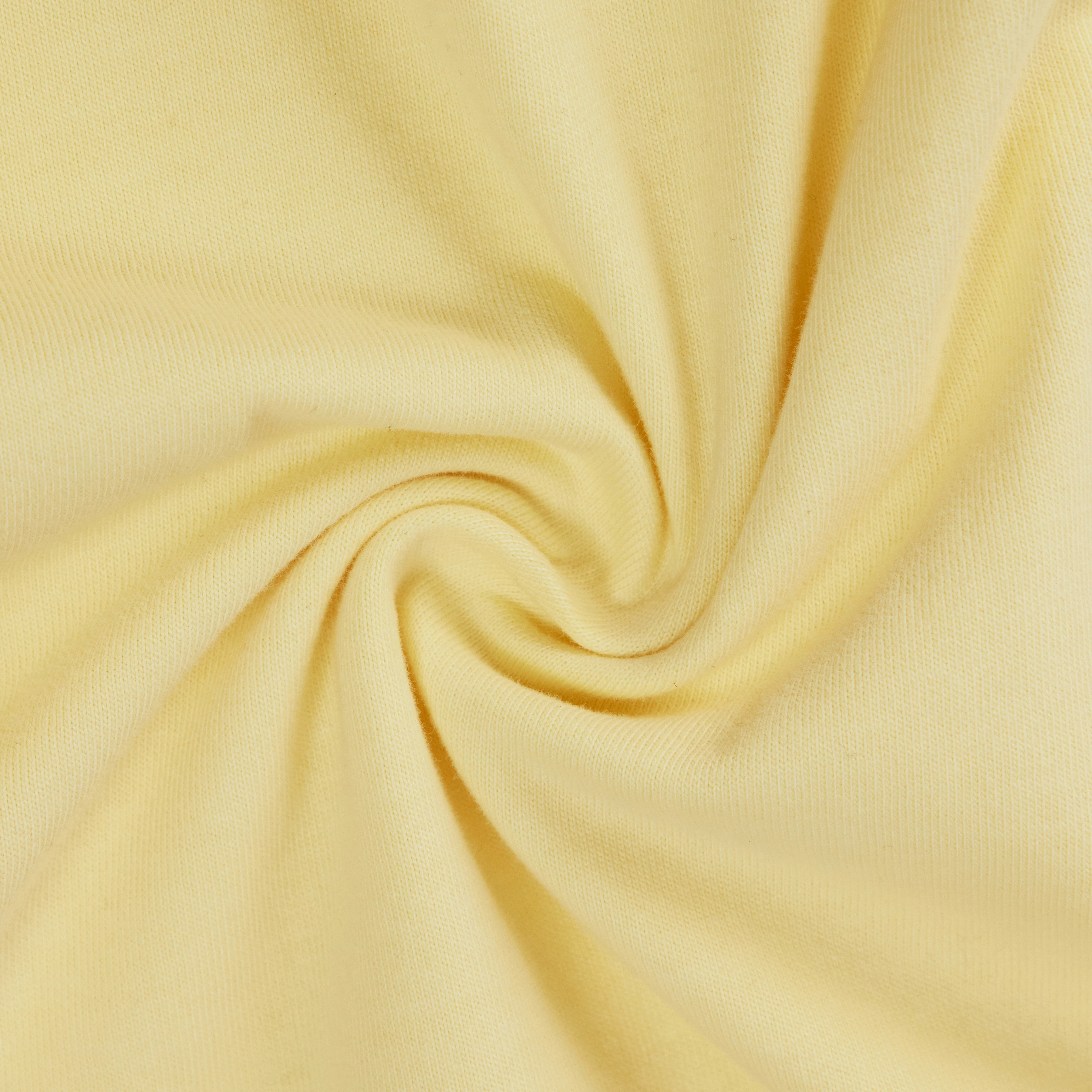 THILO - Relaxed fit T-shirt in soft cotton with washed look - men - yellow - Materialbild (B2C)