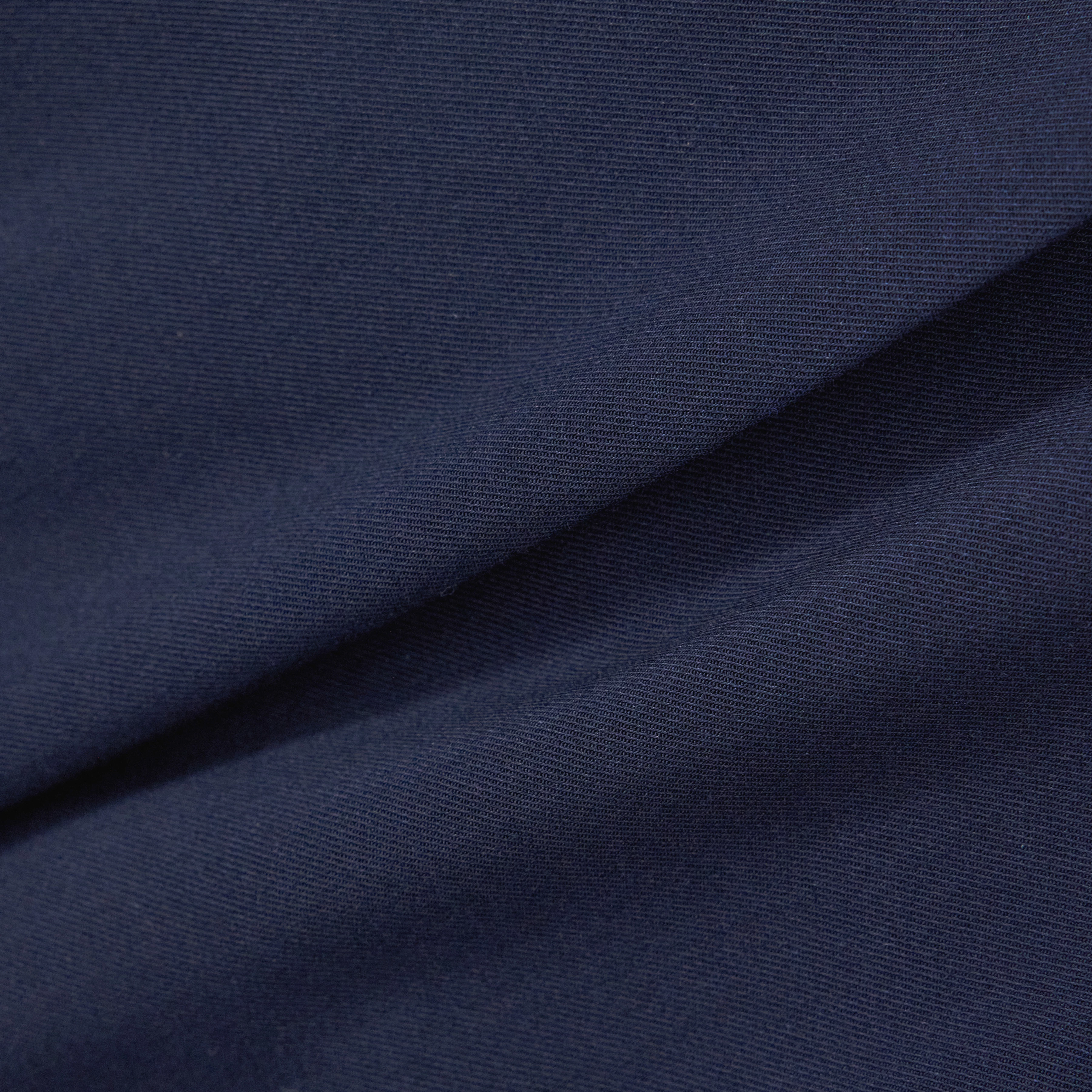 CHASY - Casual broek met bandplooien van katoen-viscosemix - heren - blauw - Materialbild (B2C)