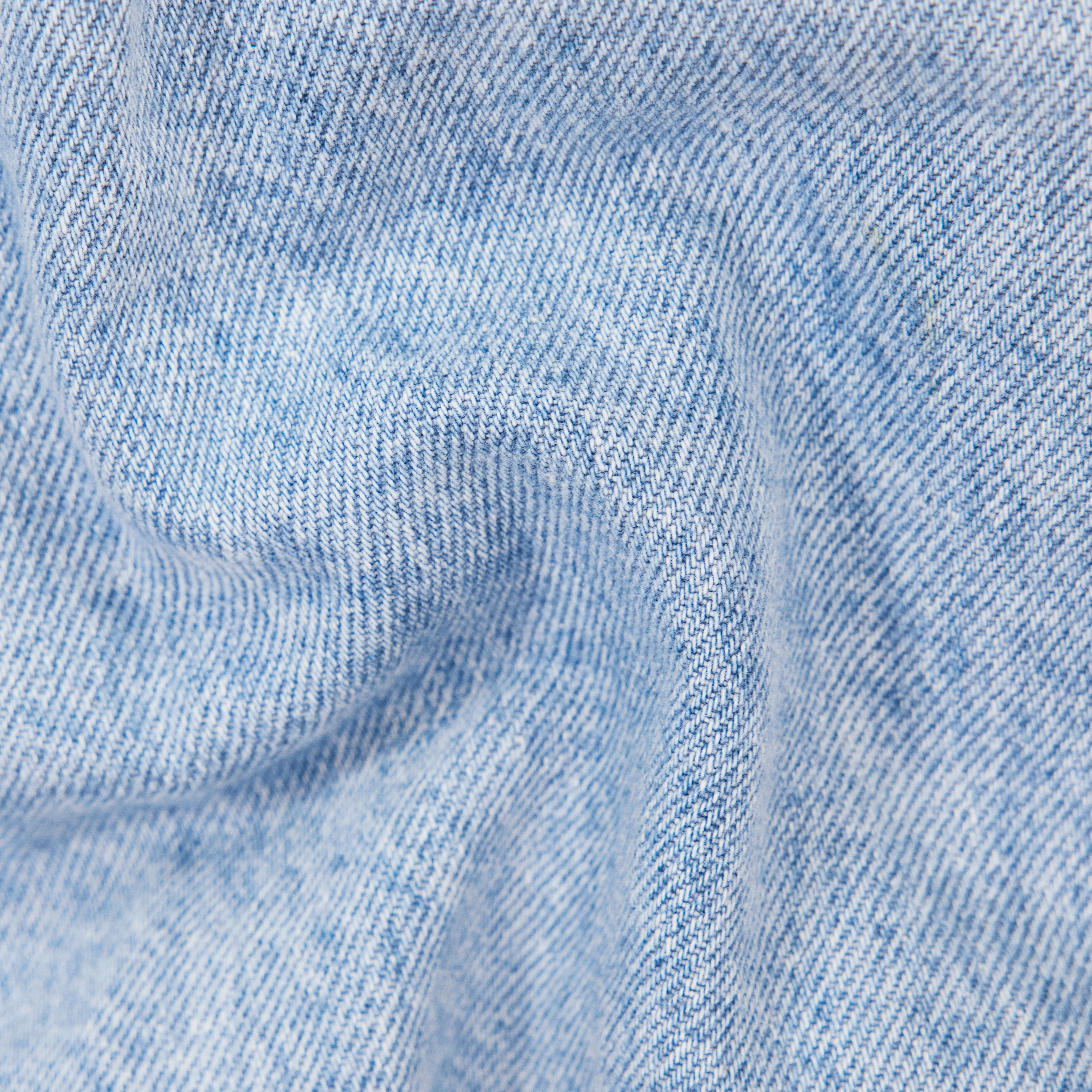 MARWICK - Afslappet jeansjakke i blødt denim - women - blå - Materialbild (B2C)