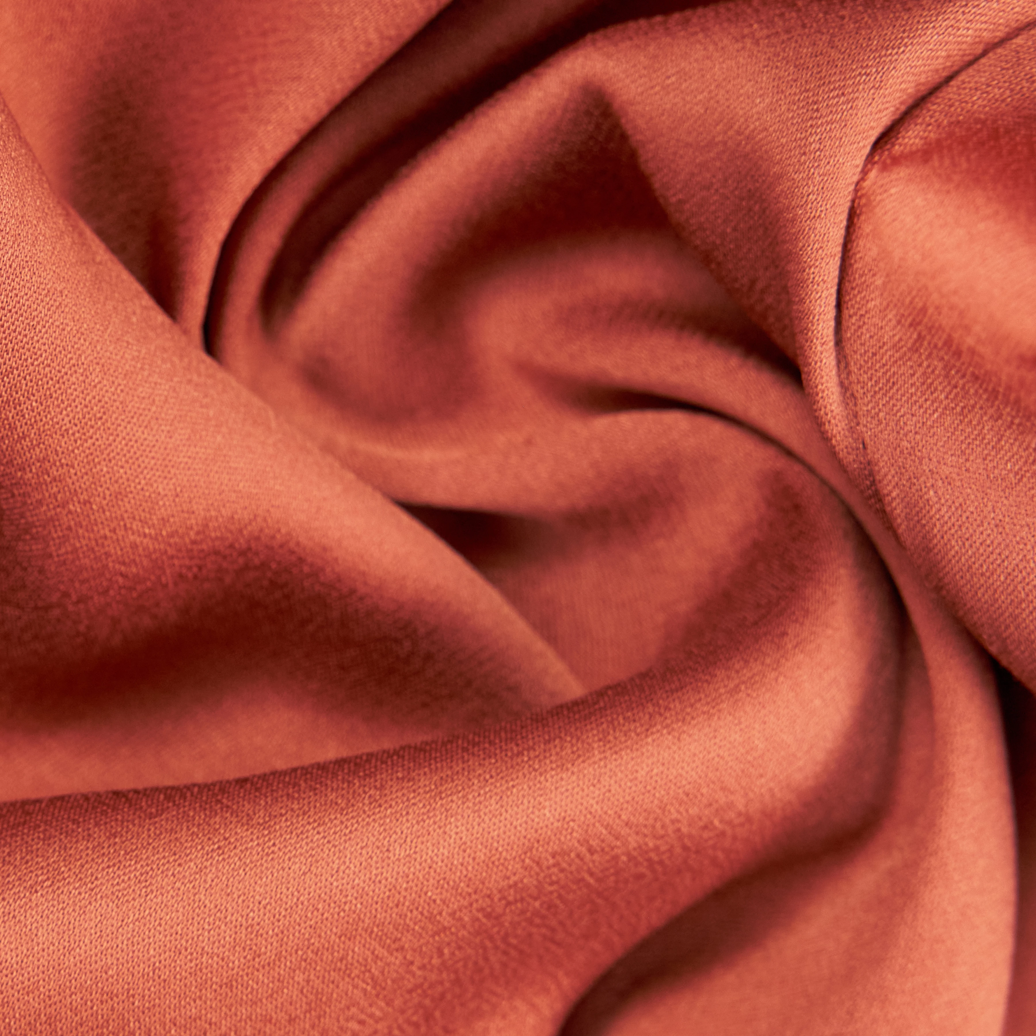 JASIRA - Chemisier cintré en satin fluide - women - orange - Materialbild (B2C)