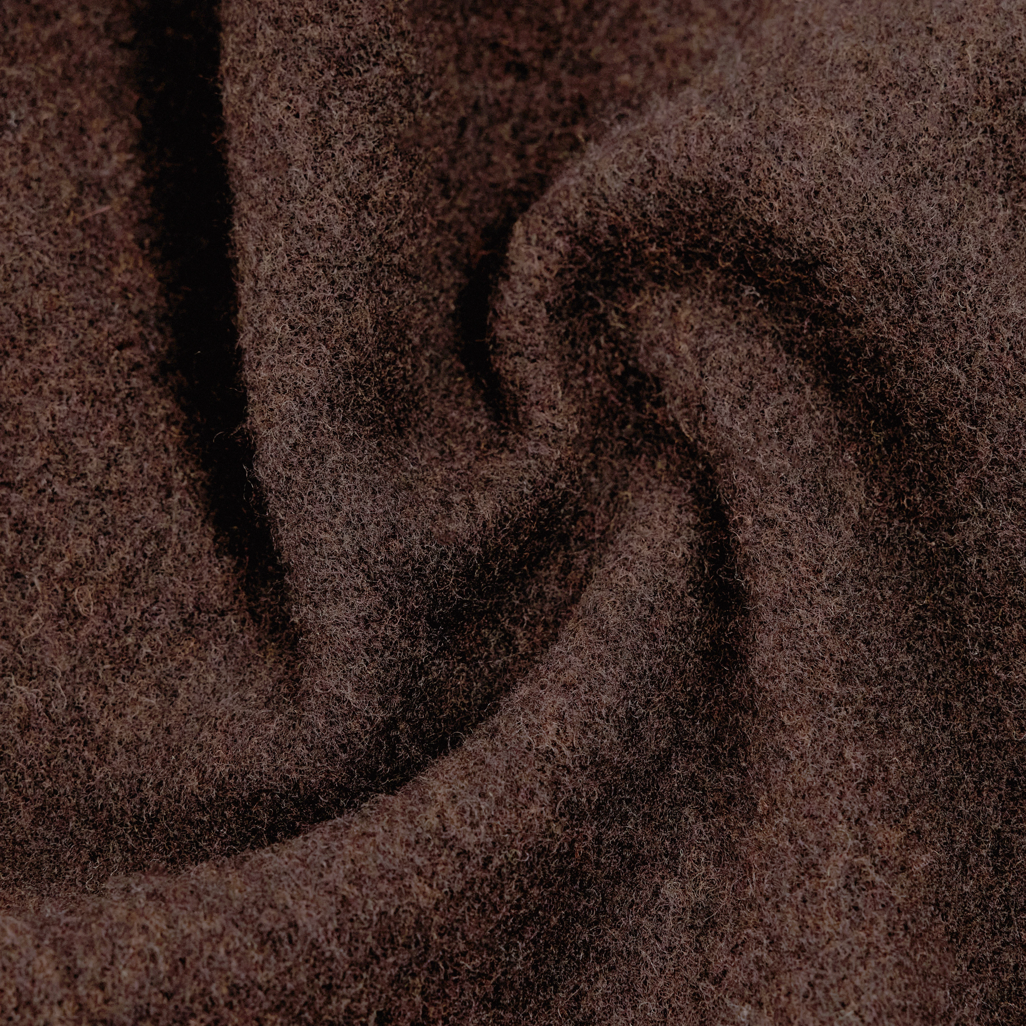 GAZE_4 - Schal in Wolltwill - Unisex - braun - Materialbild (B2C)