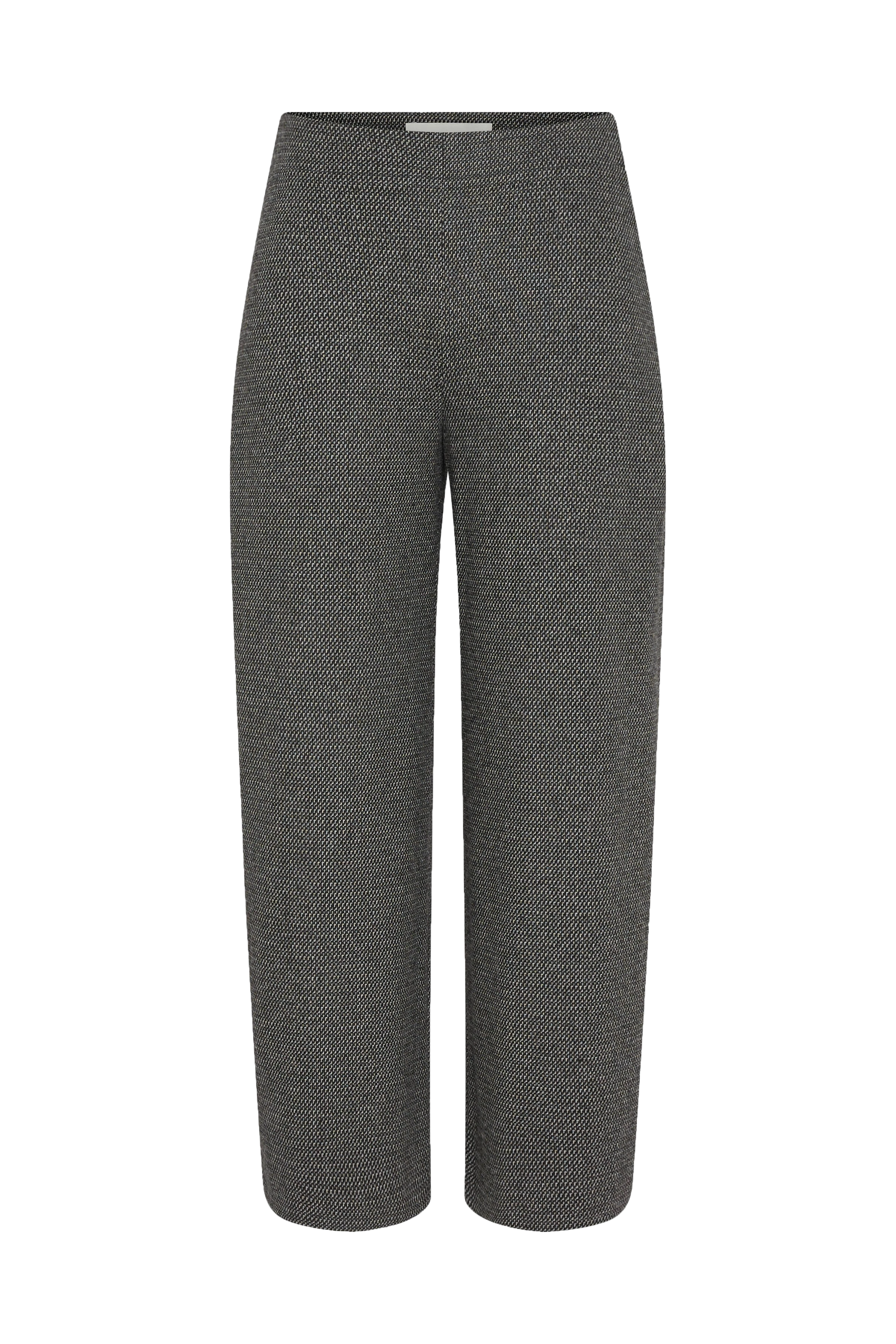 SEAL - barrel-leg trousers in shortened length in jersey - women - grey - Freisteller Frontansicht