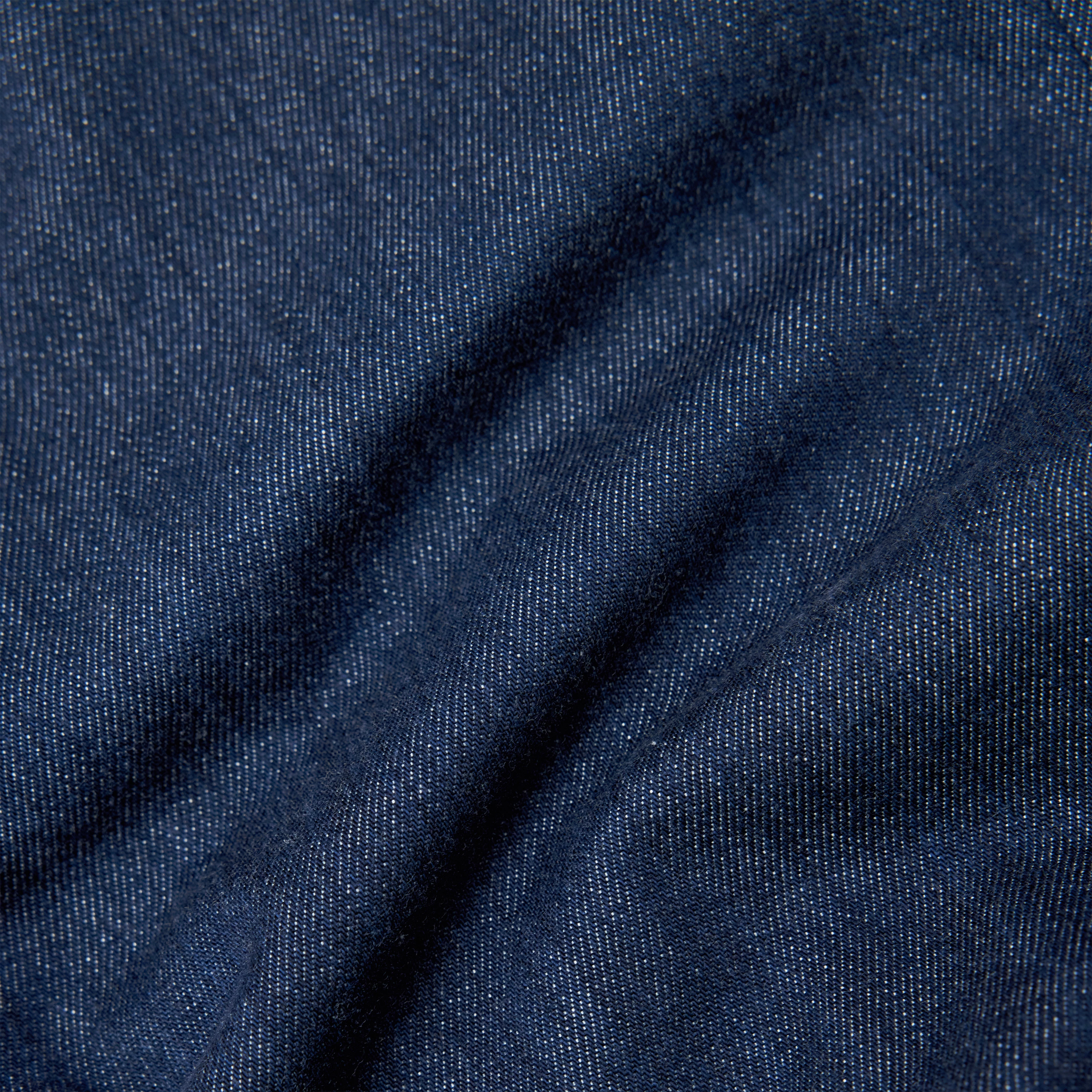 HIGHT - Relaxed Fit Jeans in Navy-Blue Denim - Herren - blau - Materialbild (B2C)