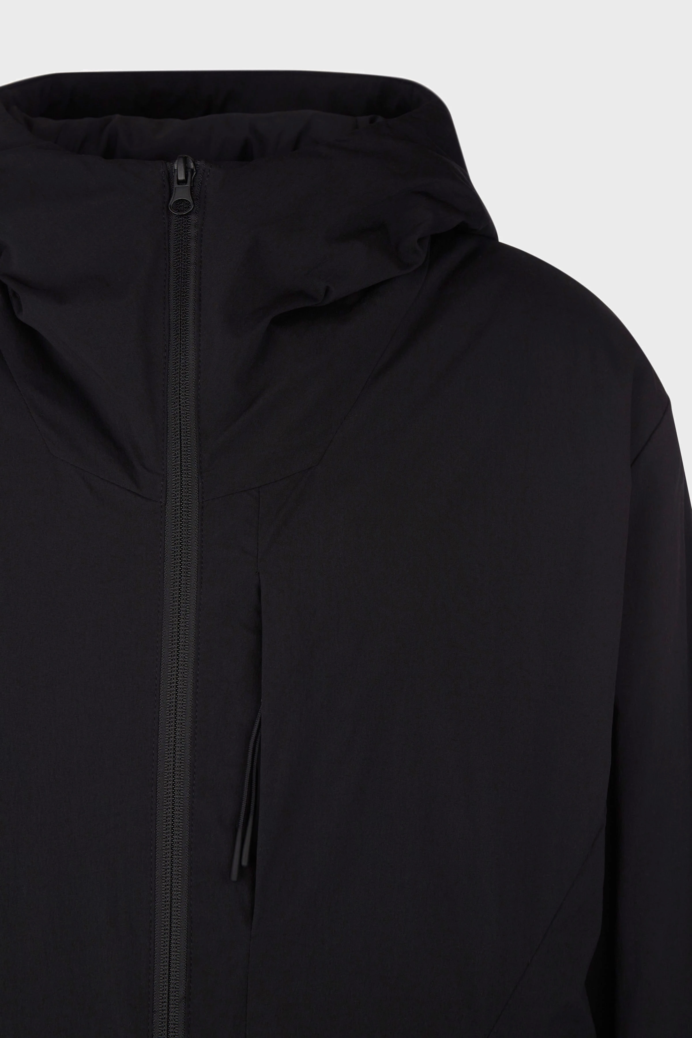 FARO - lightweight jacket - men - black - Freisteller Detailansicht