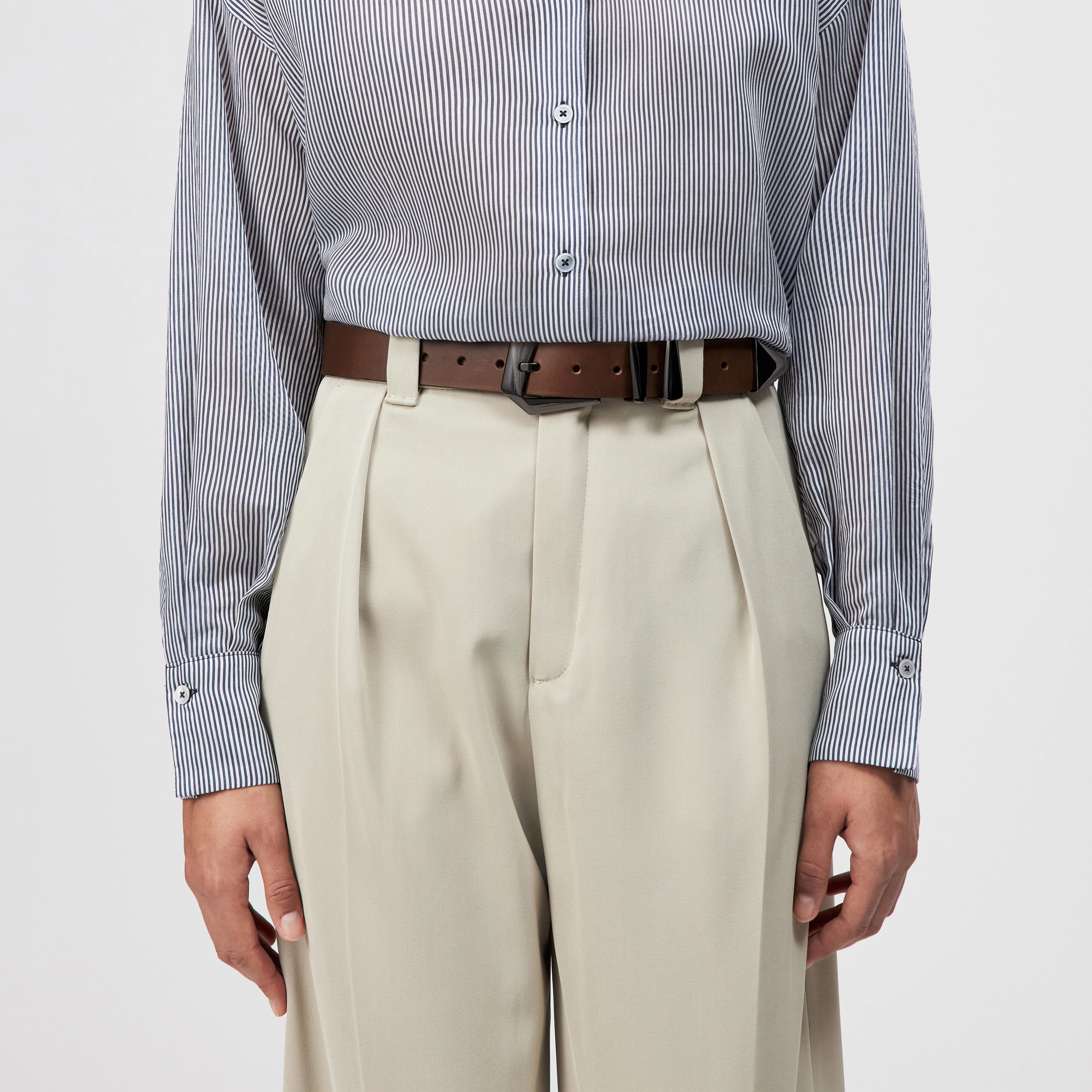 Women women's belt EEDA in brown from DRYKORN