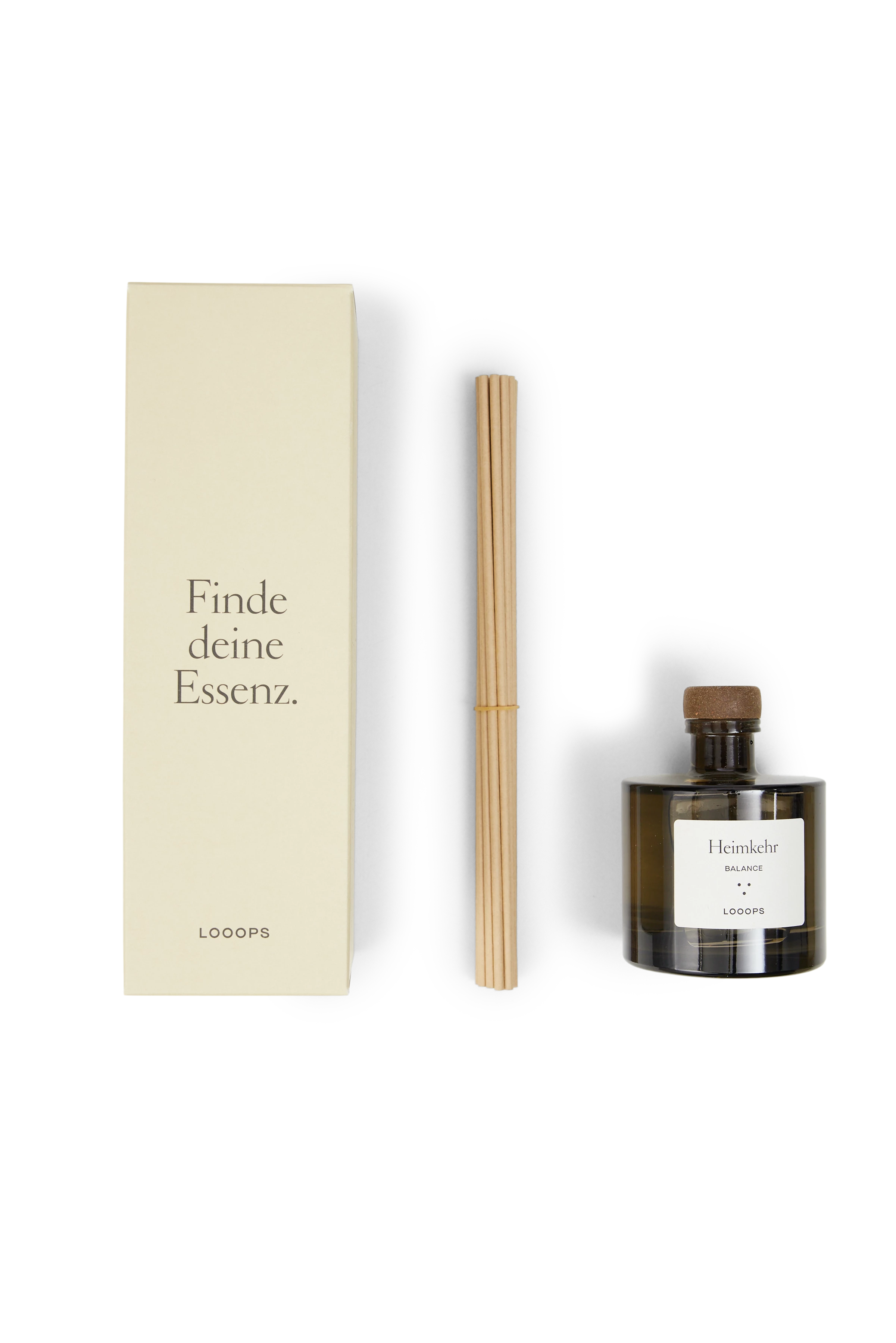 HEIMKEHR_DUFT - Duftstäbchen HEIMKEHR von LOOOPS - Unisex - braun - Freisteller Rückansicht